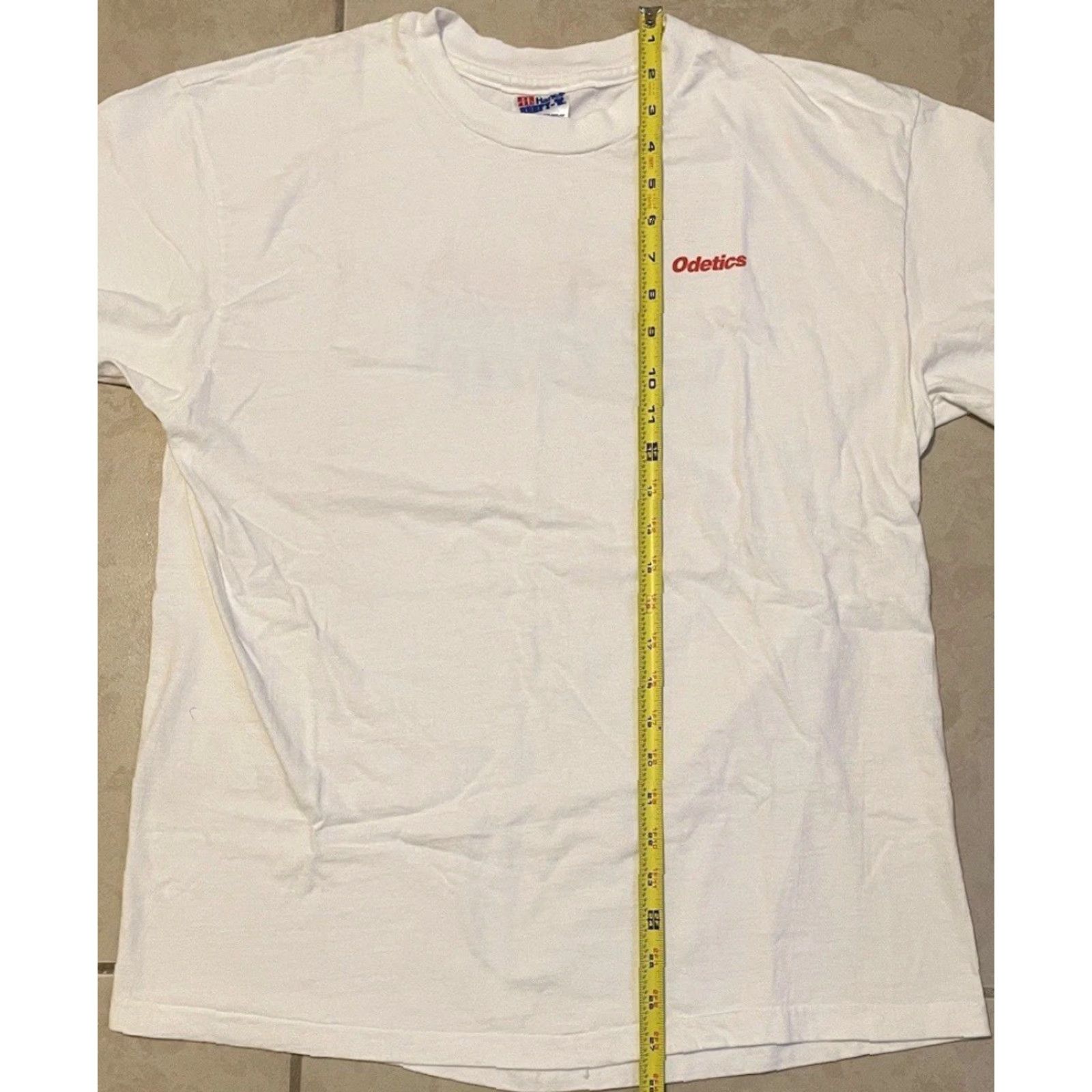 Apple VINTAGE Odetics Tech Shirt M White Cotton Short Sleeve Crew Neck Men's T-Shirt 90s 80s USA Microsoft Apple Size US M / EU 48-50 / 2 - 8 Thumbnail