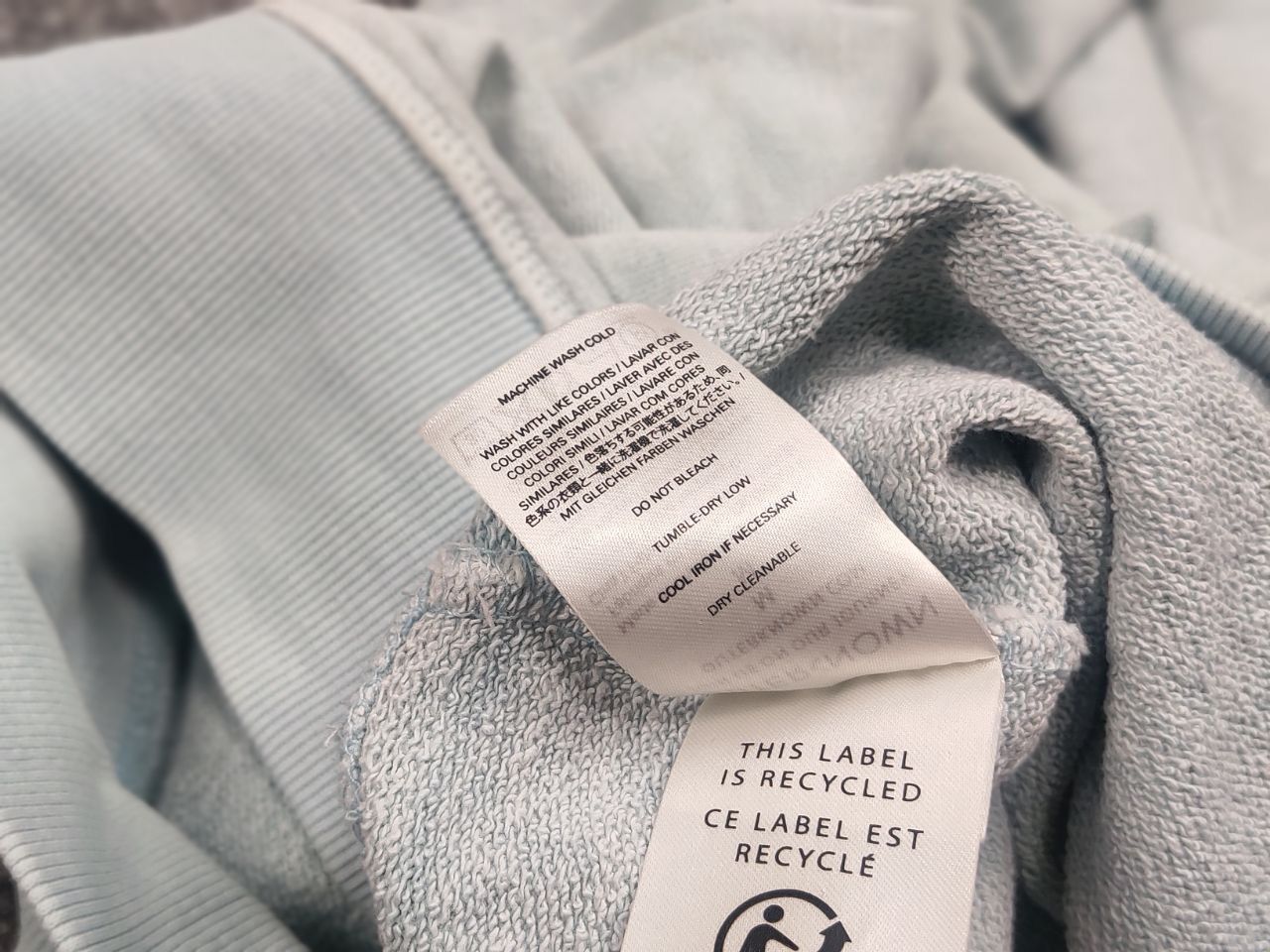 Outerknown Outerknown Sur Sweatshirt Crew Hemp Organic Cotton Blue Size US M / EU 48-50 / 2 - 13 Thumbnail
