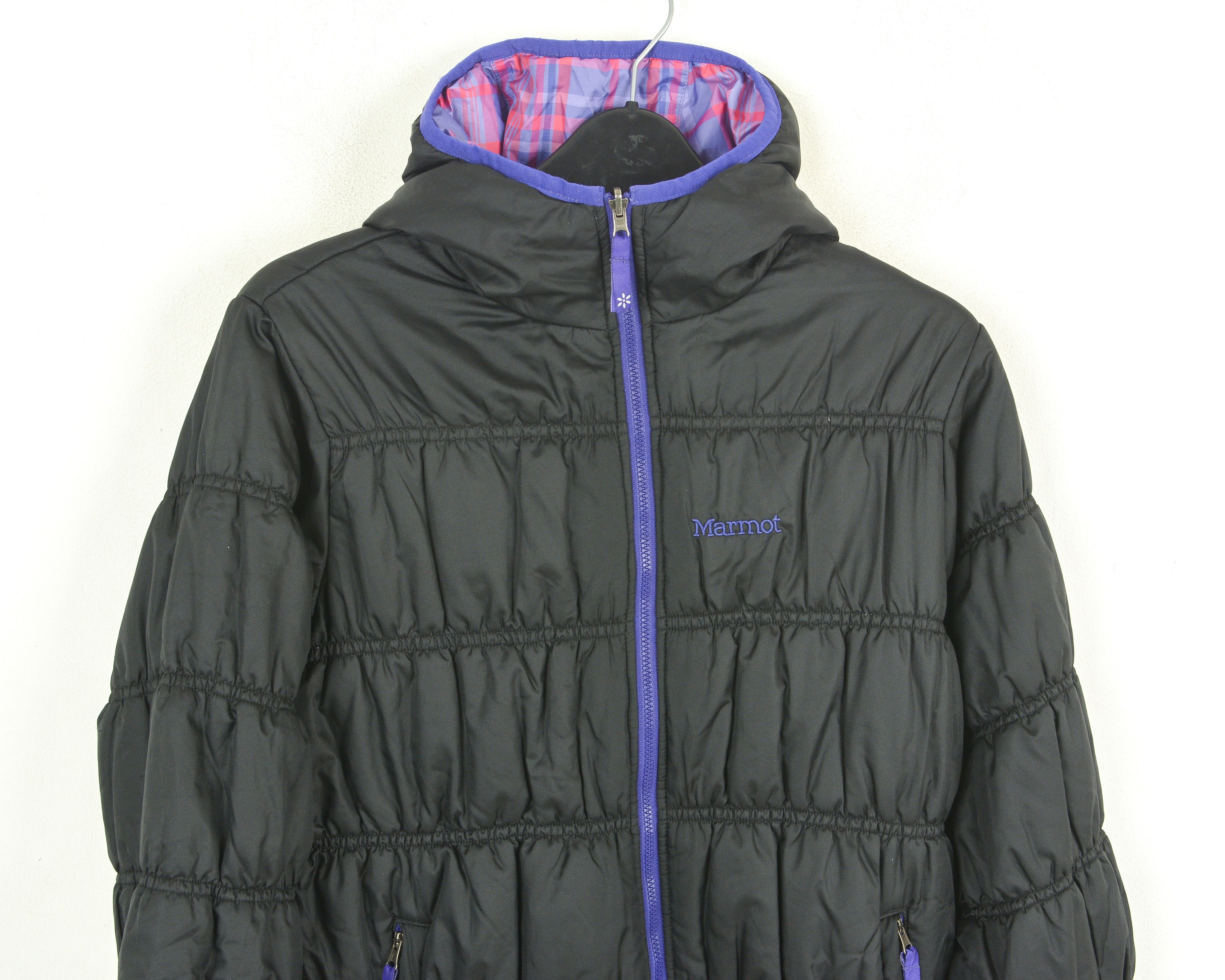 Marmot Reversible XL Youth Girls Padded Jacket Puffer Coat Hooded Size XS / US 0-2 / IT 36-38 - 2 Thumbnail