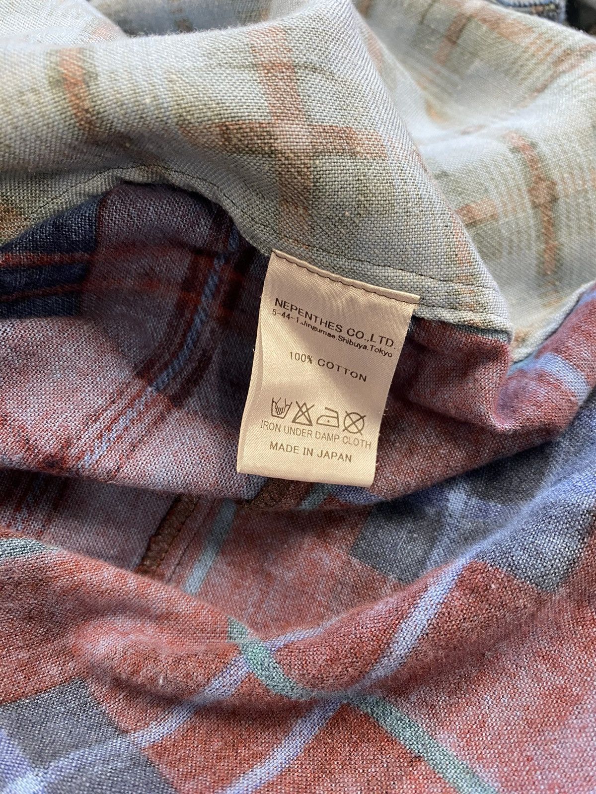 Needles Needles Multi Cut Flannel Button Shirt Rebuild by Needles Size US S / EU 44-46 / 1 - 3 Thumbnail