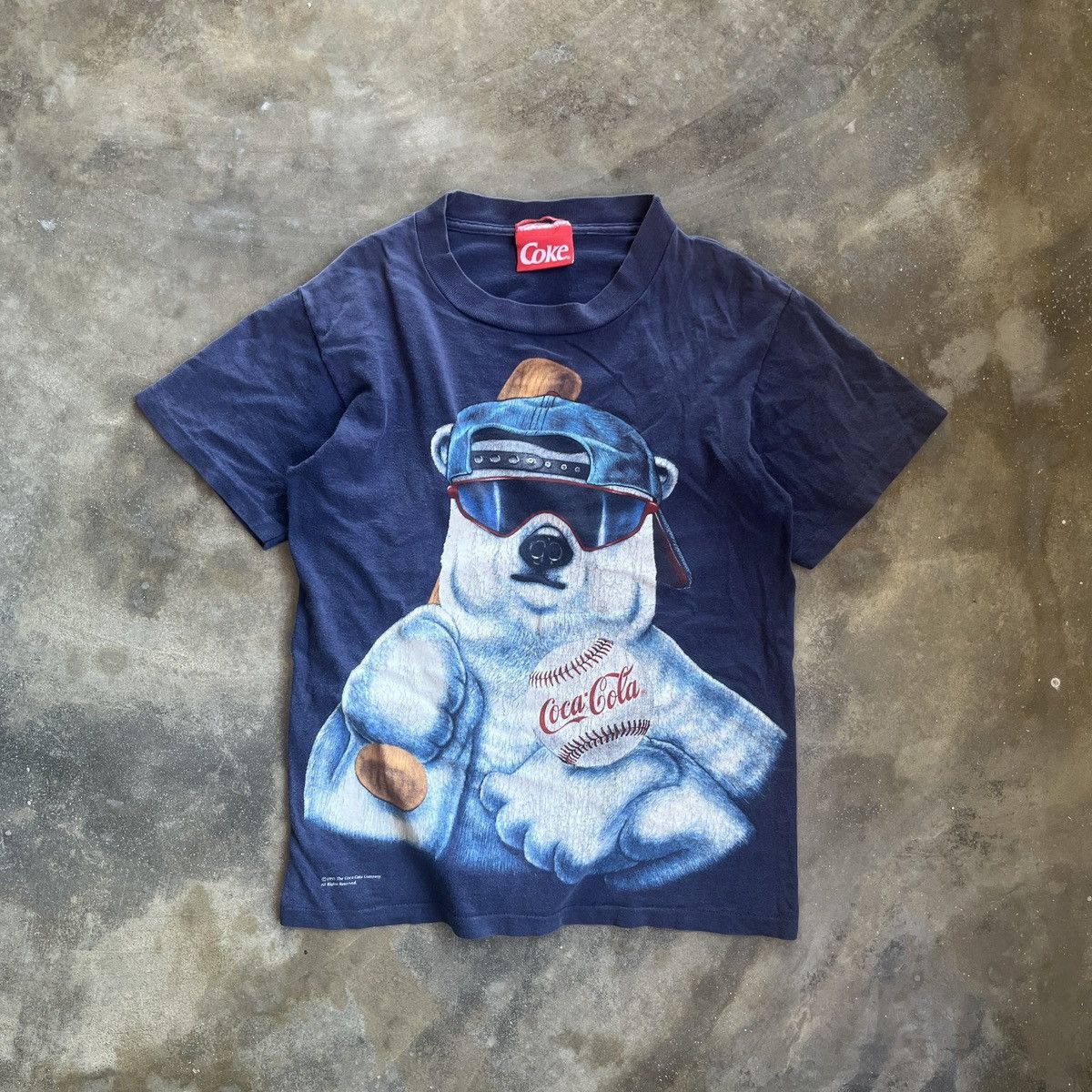 Coca Cola Vintage T-Shirt Coca Cola Polar Bear Baseball Size US M / EU 48-50 / 2 - 2 Thumbnail
