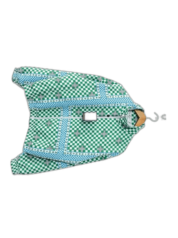 Louis Vuitton Louis Vuitton Green Checkered Jacket-2506 Size US L / EU 52-54 / 3 - 1 Thumbnail