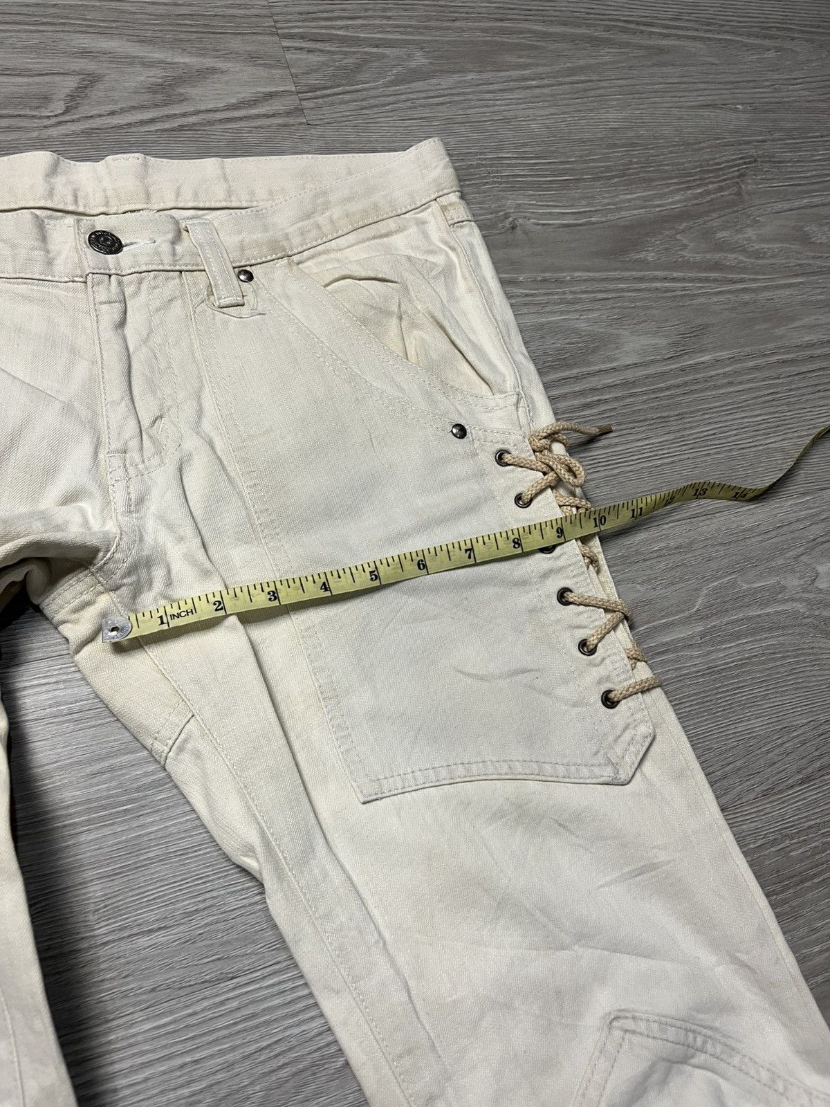 Tornado Mart 2000’s Tornado Mart Flared Lace Pants Size US 32 / EU 48 - 12 Thumbnail