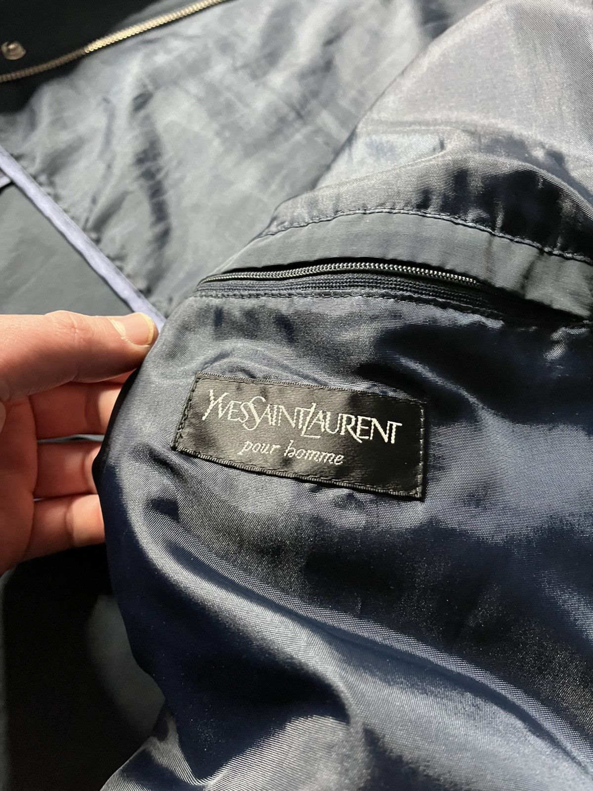 Yves Saint Laurent Vintage Yves Saint Laurent sun faded jacket Size US XL / EU 56 / 4 - 12 Thumbnail