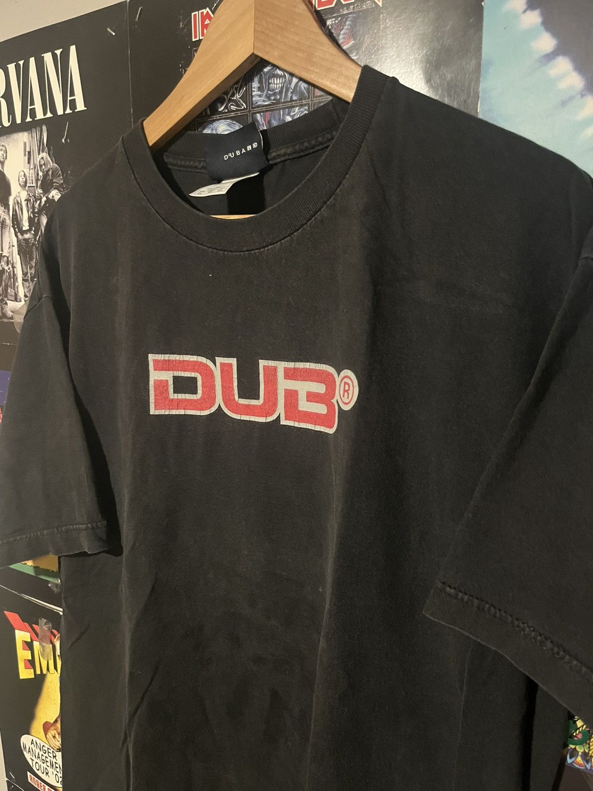 Other Vintage 90’s Grunge thrashed DUB skater faded tee shirt. Size US XL / EU 56 / 4 - 2 Thumbnail