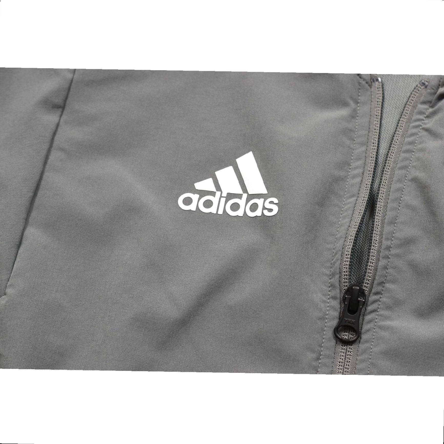 Adidas Adidas Grey Full Zip Track Jacket Womens M Medium Grey Athletic Bomber Style Jacket Size M / US 6-8 / IT 42-44 - 7 Thumbnail