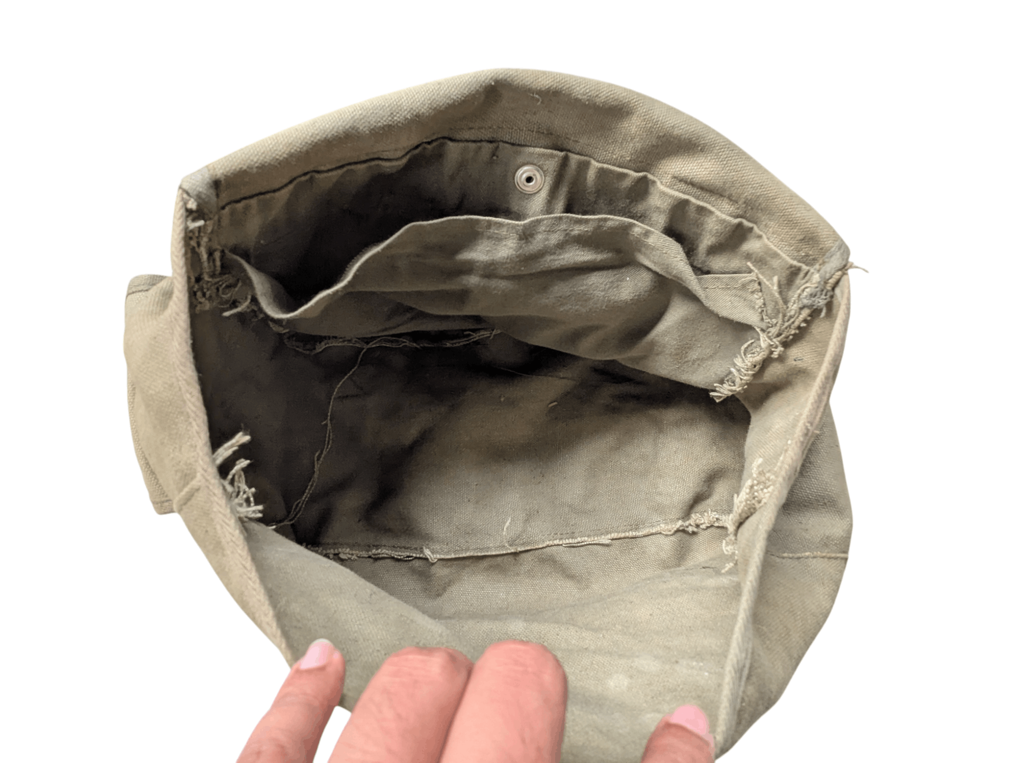 Hysteric Glamour Vintage Army Military Camping Bug Out Bag Messenger Size ONE SIZE - 9 Thumbnail