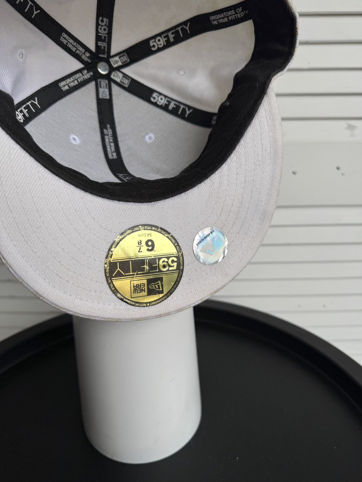 New Era New Era New York Yankees Monogram 59FIFTY Fitted Cap Size ONE SIZE - 8 Thumbnail
