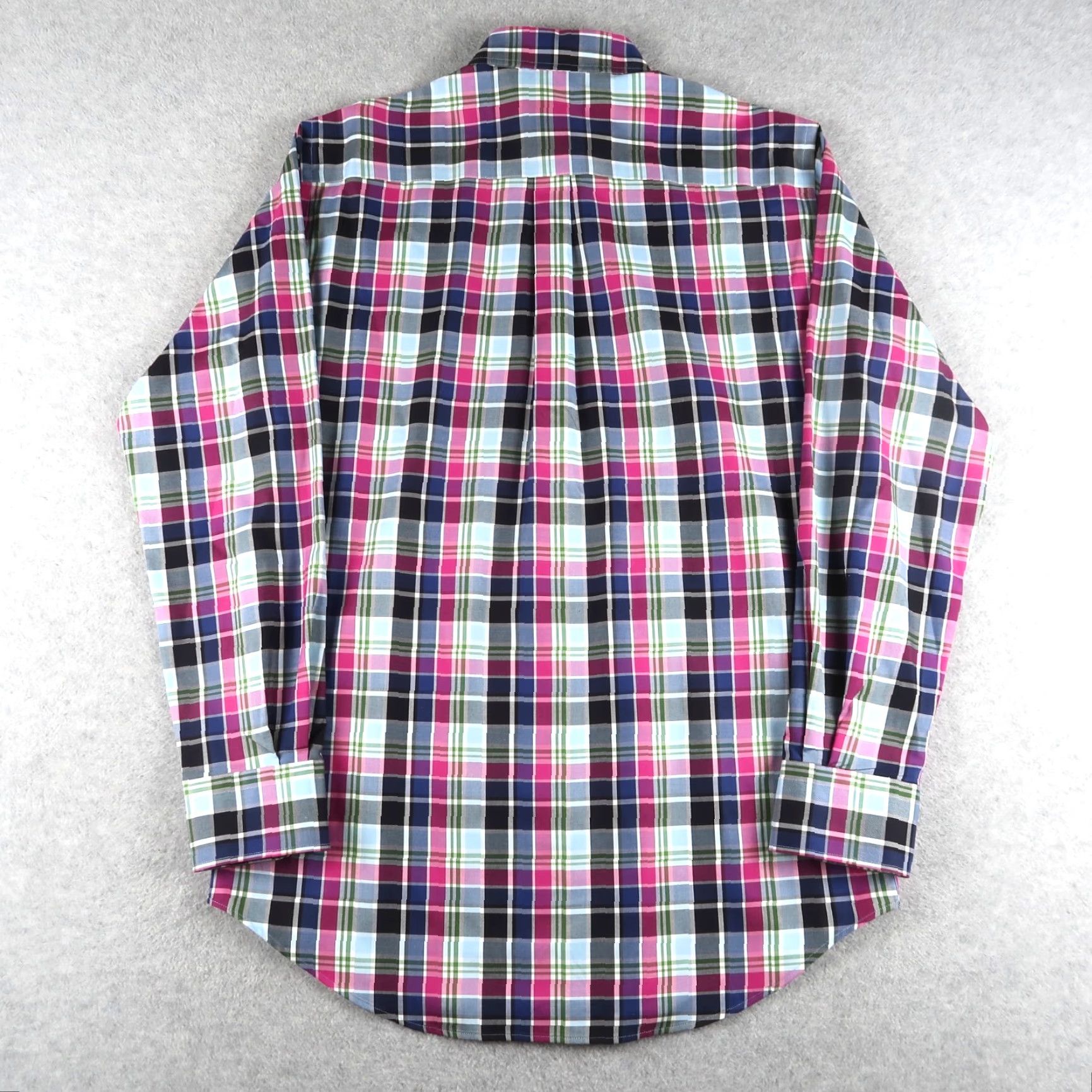 Peter Millar Peter Millar Dress Shirt M Multicolor Plaid 100% Cotton Long Sleeve Button-Down Collar Mens Size US M / EU 48-50 / 2 - 2 Thumbnail
