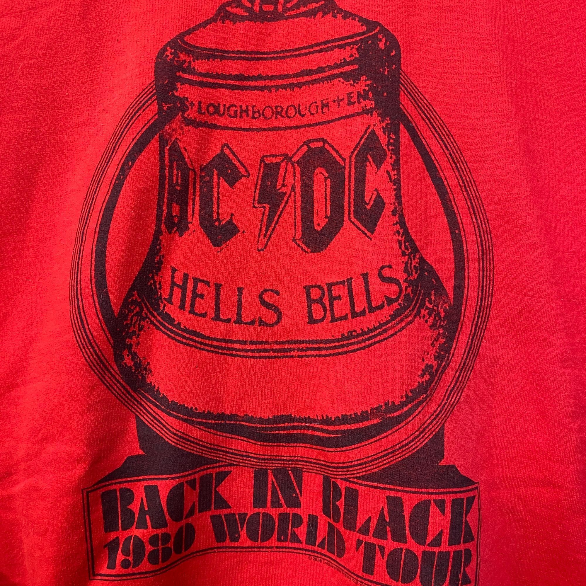 AC/DC AC/DC Hells Bells Back in Black 1980 World Tour Pullover Swe Size US M / EU 48-50 / 2 - 4 Thumbnail