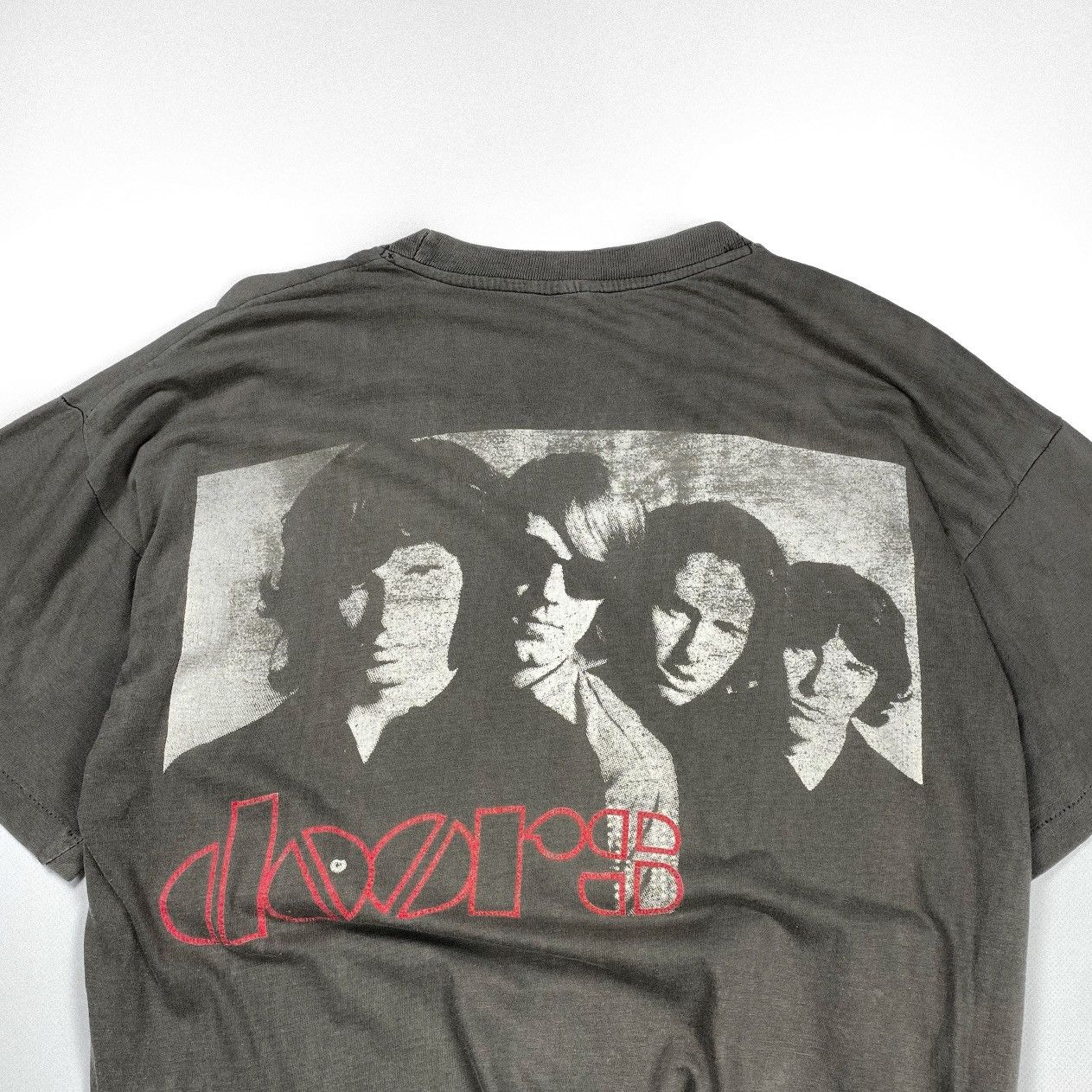 Band Tees Jim Morrison The Doors Distressed T-Shirt Vintage Size US M / EU 48-50 / 2 - 4 Thumbnail