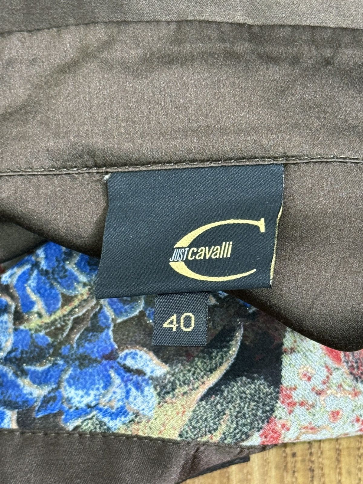 Just Cavalli Vintage Just Cavalli Floral Semi Sheer Silk Blouse Size 40 Size S / US 4 / IT 40 - 10 Thumbnail