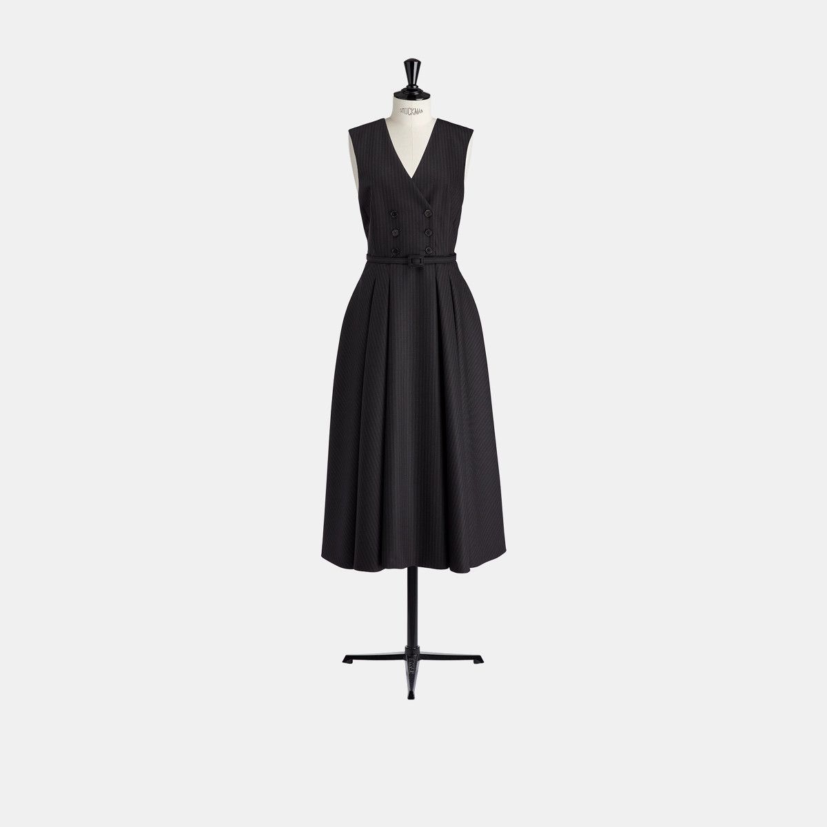 Dior o1bcso1str0225 Dress in Black Size L / US 10 / IT 46 - 1 Thumbnail