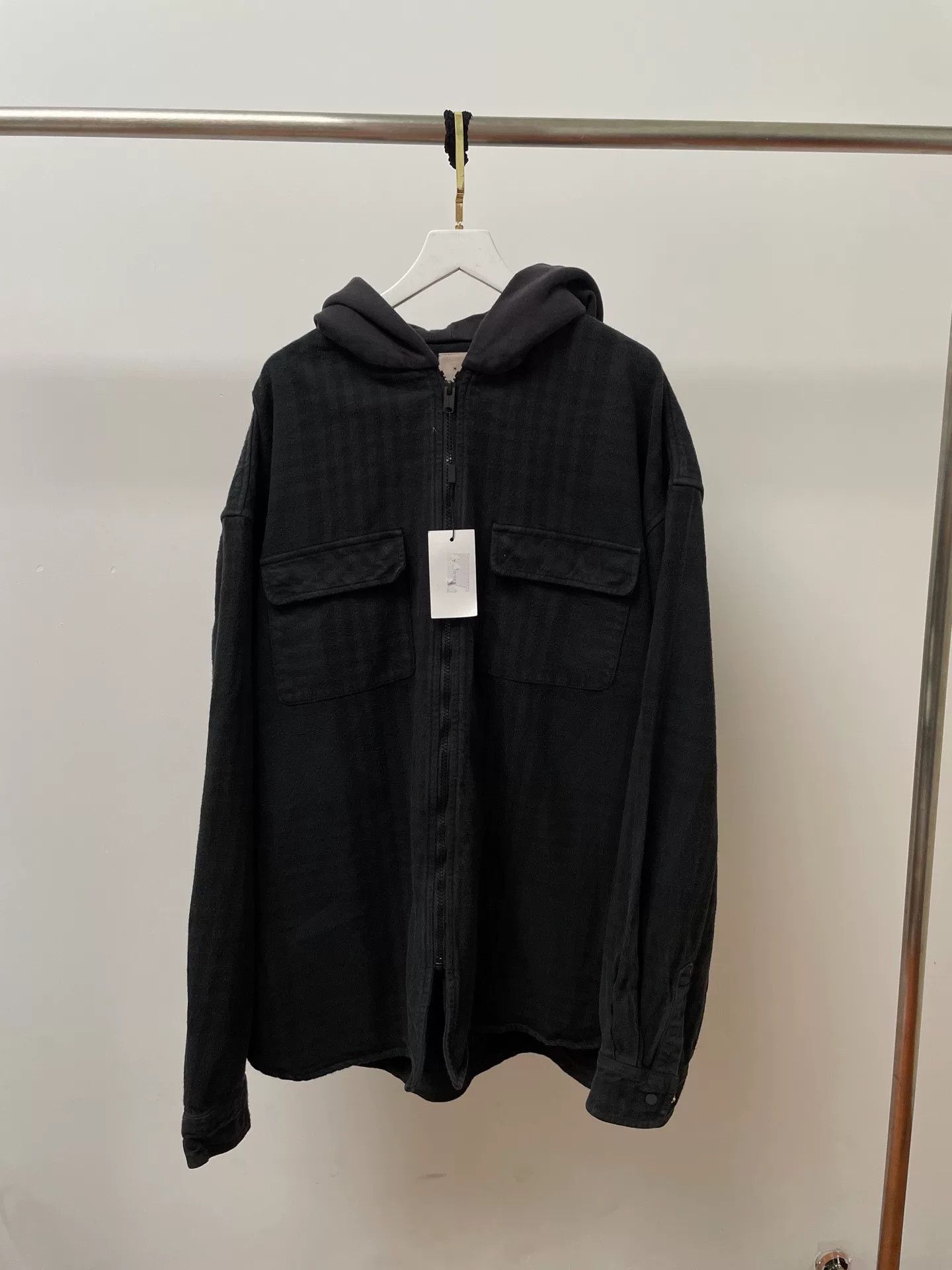 Yeezy Yeezy Season5 Hooded Shirt Jacket Size US M / EU 48-50 / 2 - 1 Thumbnail