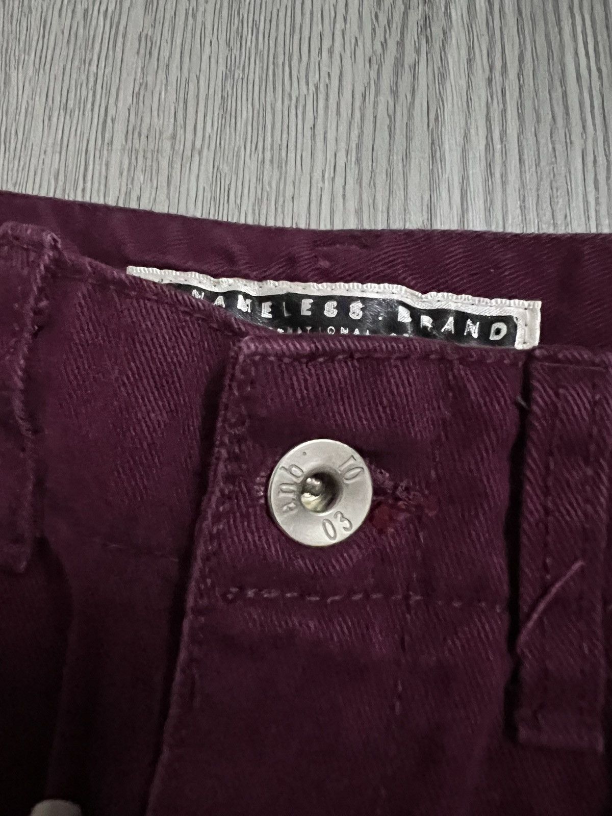 Japanese Brand Dark Purple cargo pocket mini skirt ☮️🖤 Size 26" / US 2 / IT 38 - 9 Thumbnail