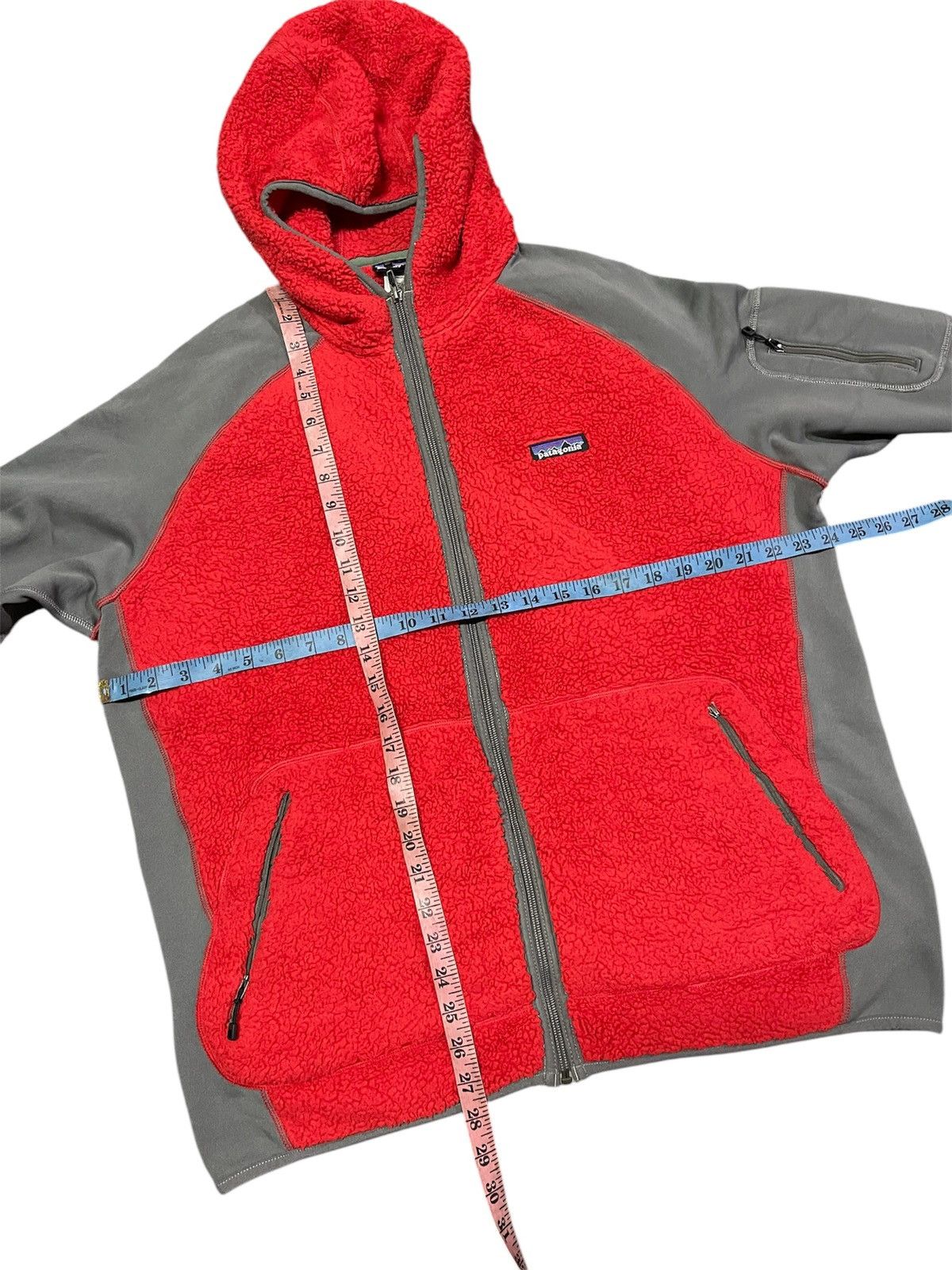 Patagonia Polartec Patagonia Hybrid Sherpa Fleece Hooded Jacket Size US L / EU 52-54 / 3 - 9 Thumbnail