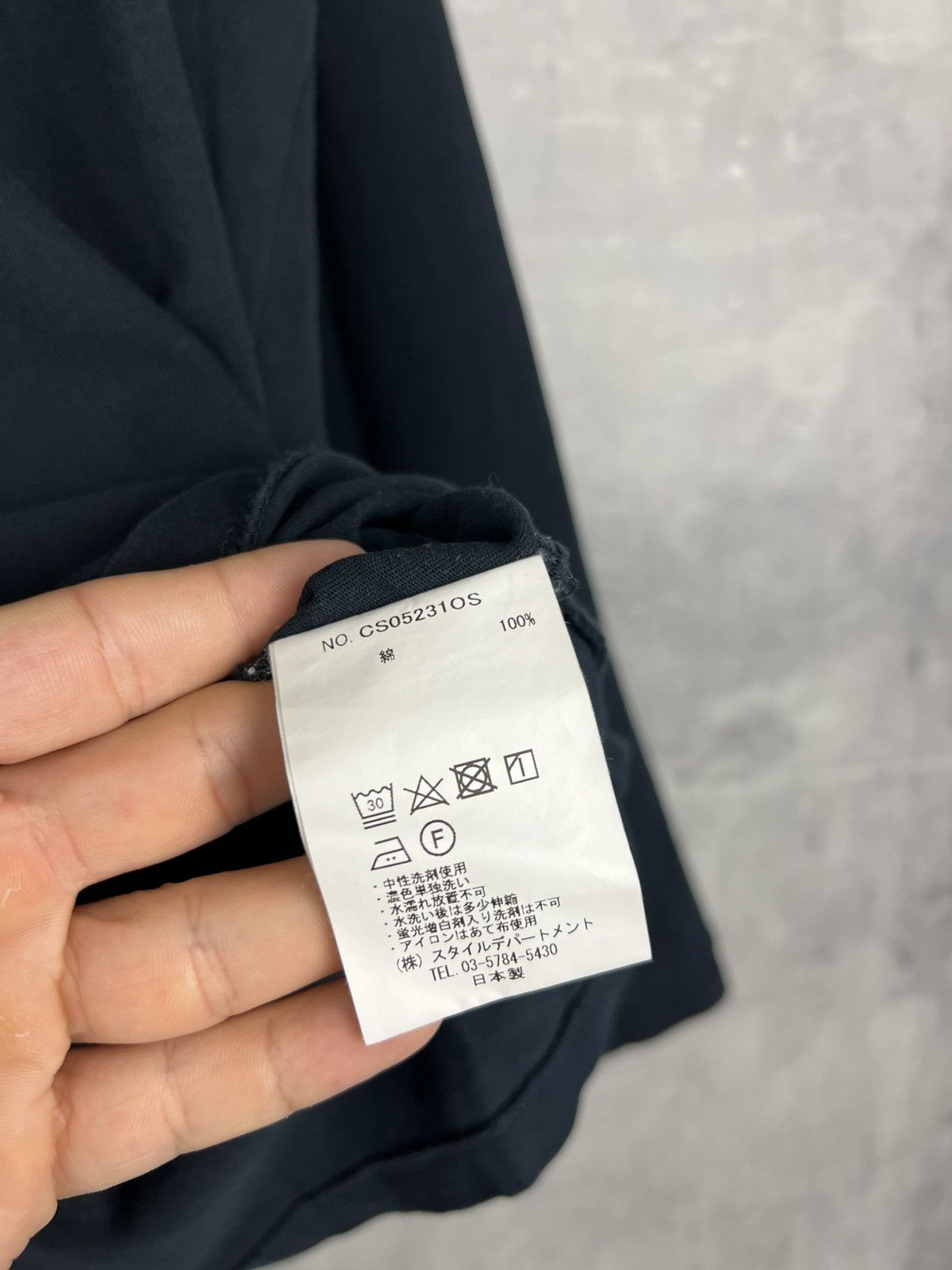 Japanese Brand Still By Hand Long Sleeve Black Navy Size US L / EU 52-54 / 3 - 10 Thumbnail