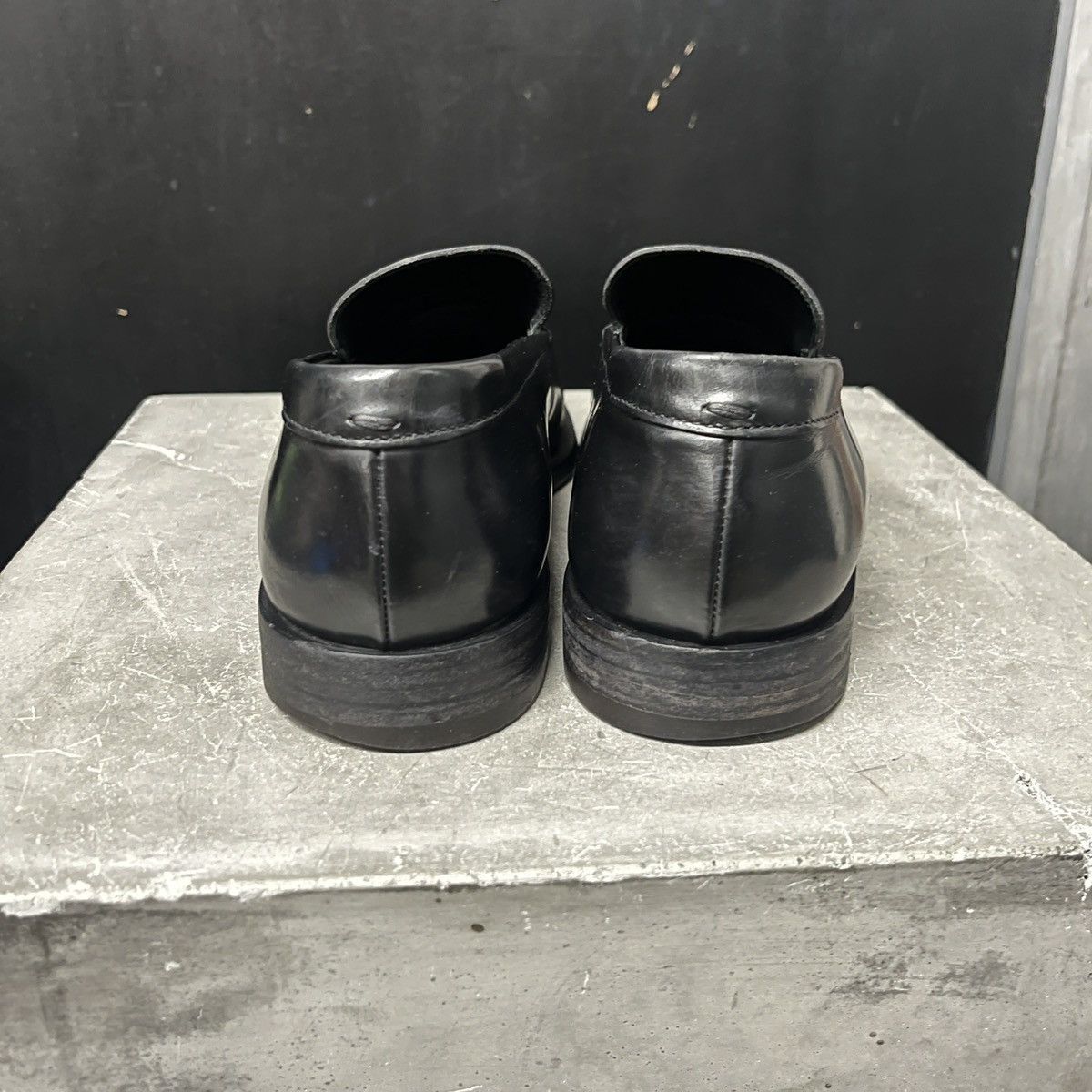 Prada Prada Men’s Black Leather Square Toe Loafers Size 7.5 Size US 7.5 / EU 40-41 - 3 Thumbnail