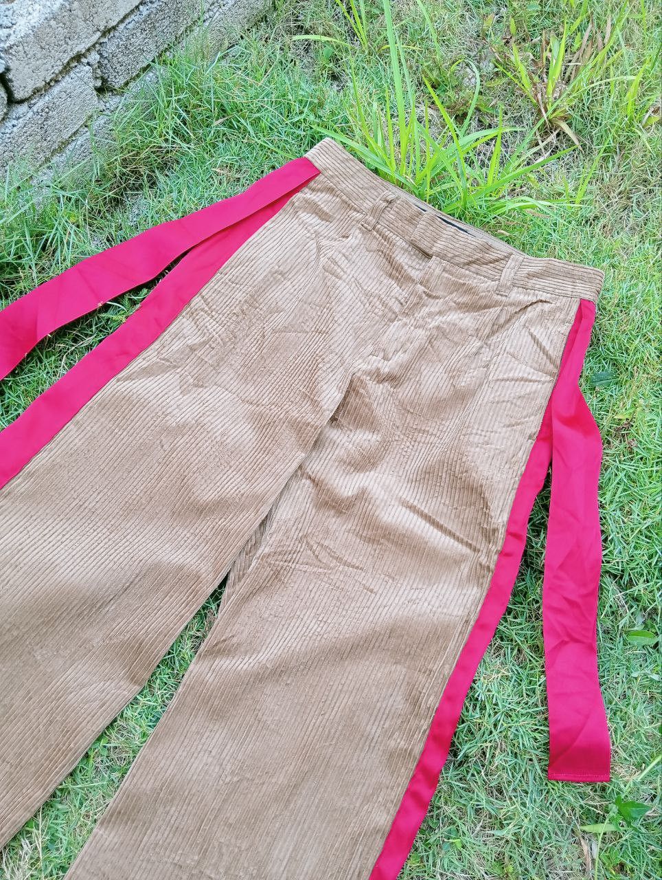 Undercover JAPANESE GU x UNDERCOVER WIDE LEG CORDUROY PANTS Size 31" - 4 Thumbnail