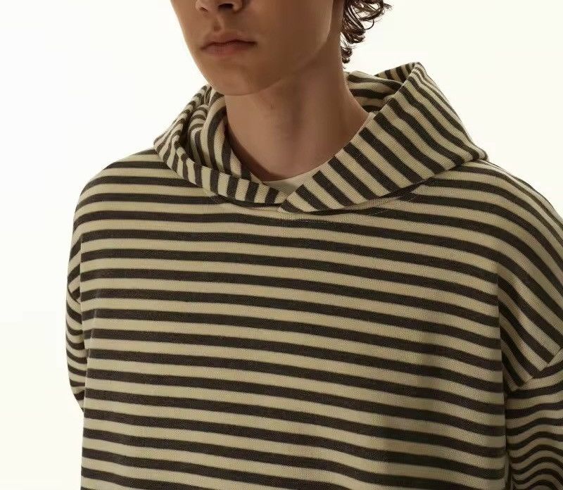 Other Striped Loose Streetwear Hoodie Casual Sweatshirt Size US XXL / EU 58 / 5 - 2 Thumbnail