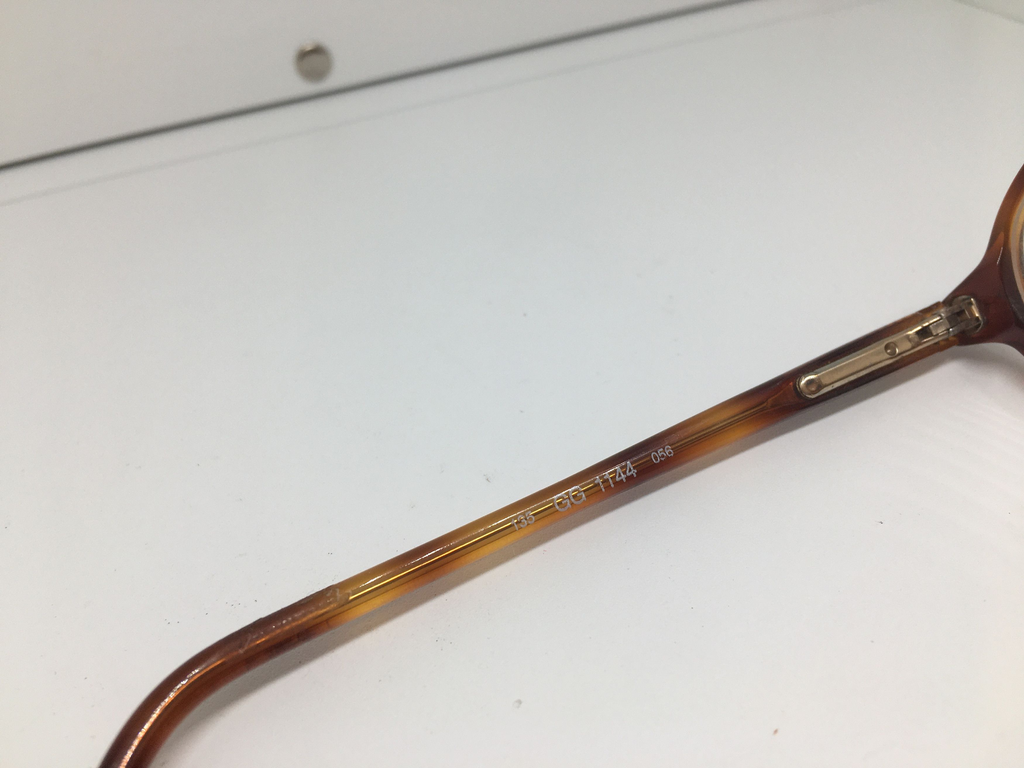 Gucci Vintage GUCCI GG1144 Eyeglasses Frame Italy Size ONE SIZE - 6 Thumbnail