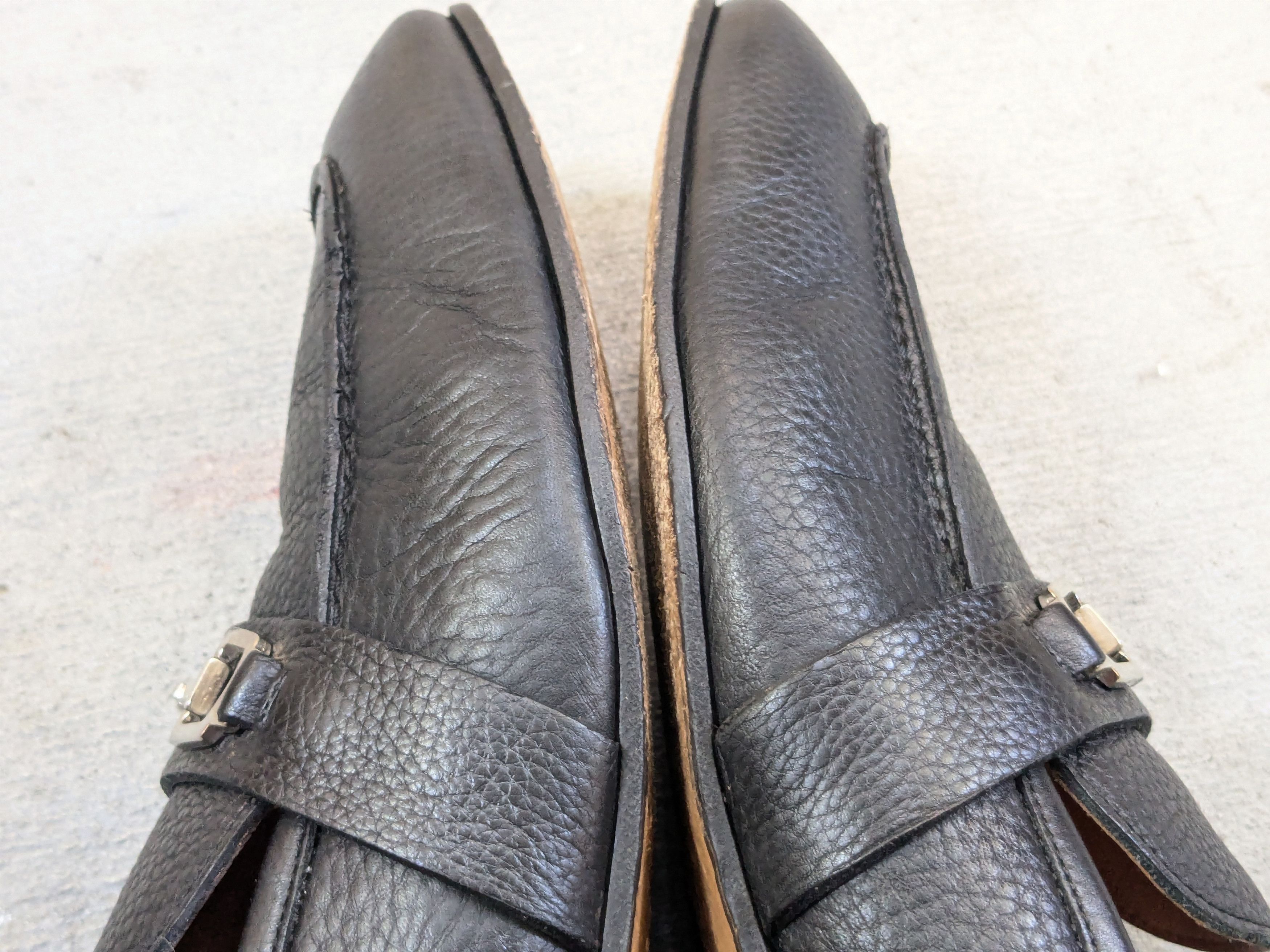 Gucci × Vintage Gucci Horsebit Loafers Black 10 Slip Ons Snaffle Leather Size US 10 / EU 43 - 11 Thumbnail