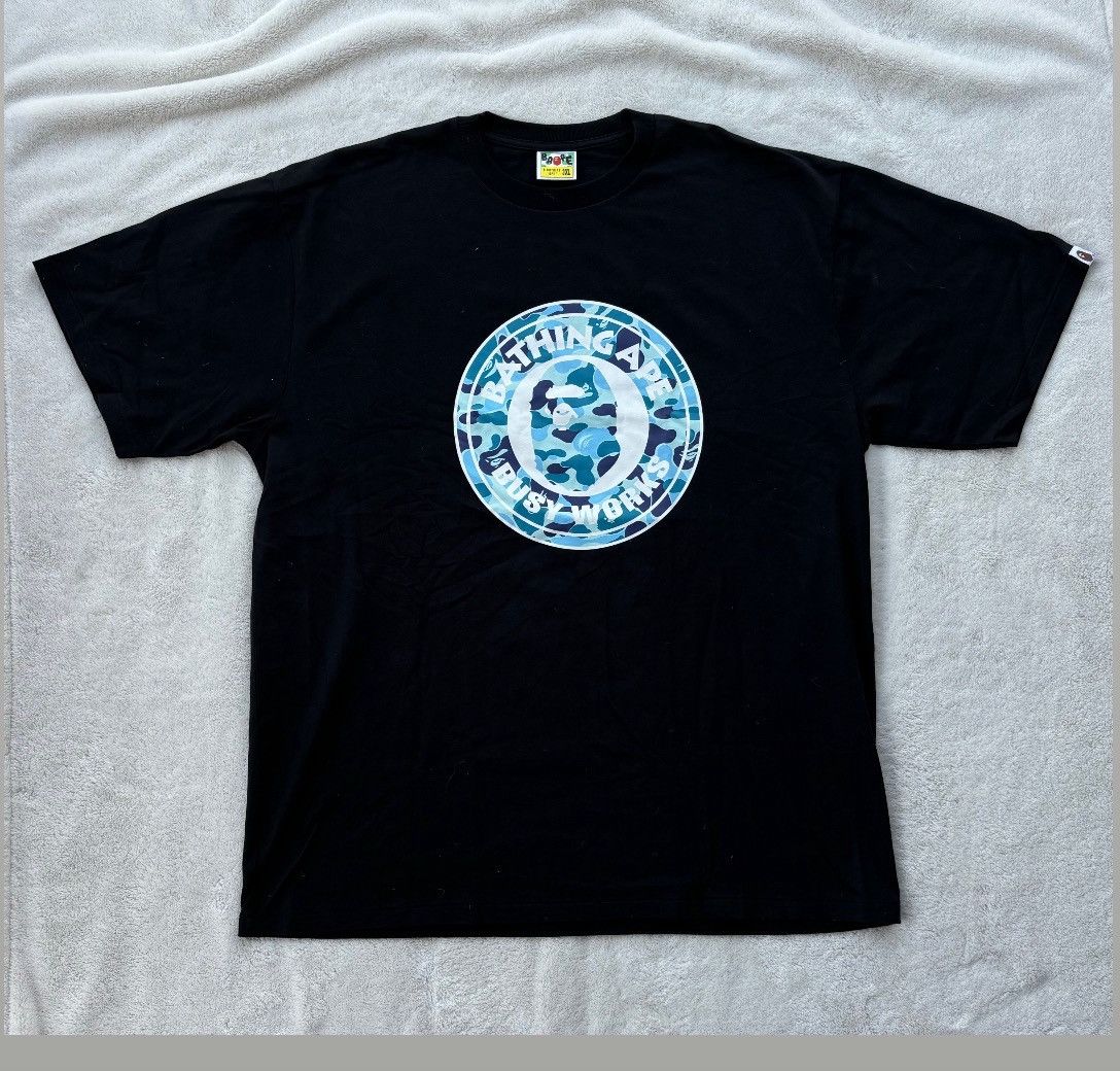 Bape Bape Black/Blue Busy Works Tee Size US XXL / EU 58 / 5 - 1 Preview