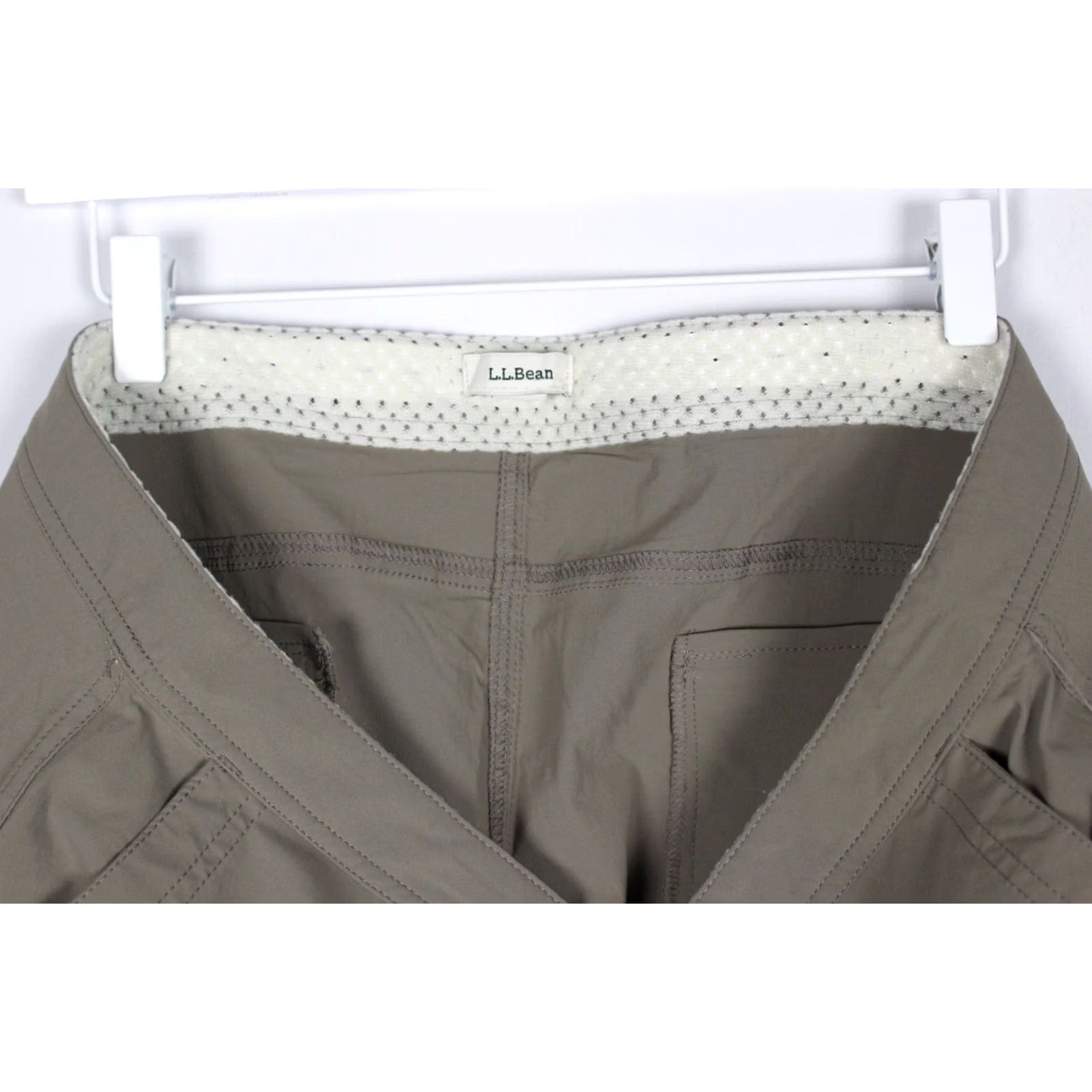 Vintage VINTAGE LL Bean Women's Comfort Trail Pants Water Repellent 20W Red Ash Brown Size 42" / US 20 - 5 Thumbnail