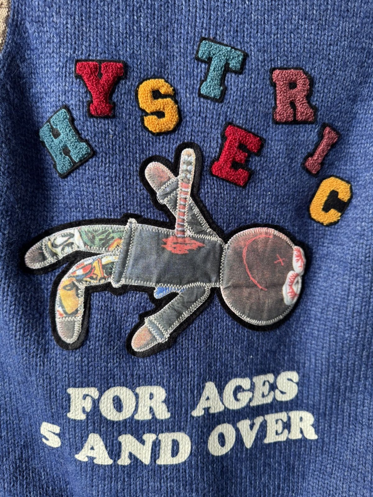 Hysteric Glamour Hysteric cowichan knit hoodie vest Size S / US 4 / IT 40 - 5 Thumbnail