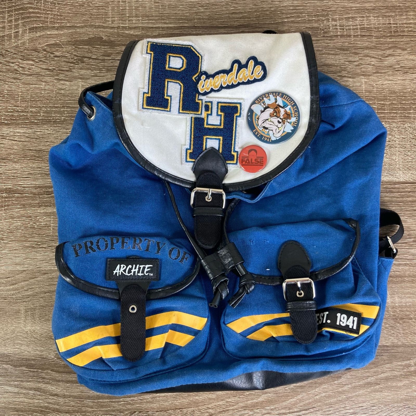 Other Riverdale Bag Backpack Archie Unisex Blue High School Size ONE SIZE - 2 Thumbnail