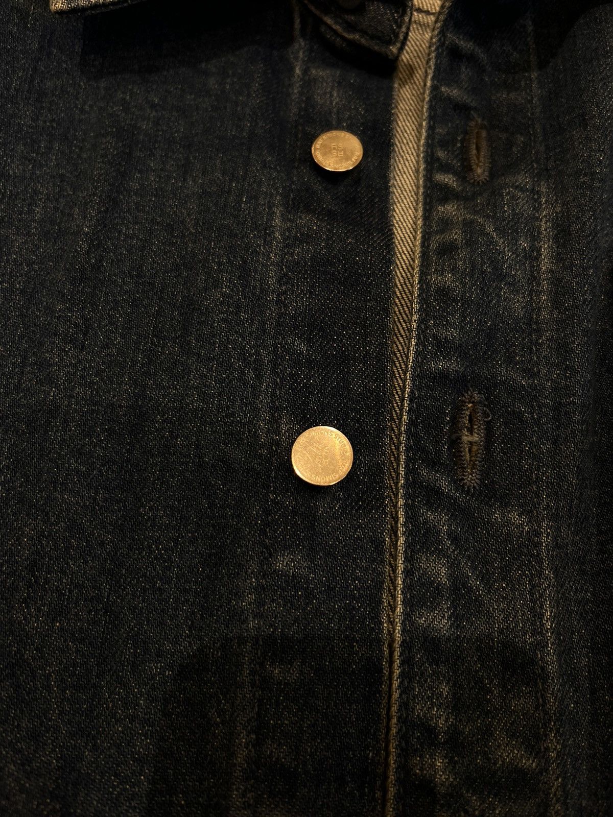 Designer × Raf Simons RAF Simons denim jacket shirt Size US M / EU 48-50 / 2 - 6 Thumbnail