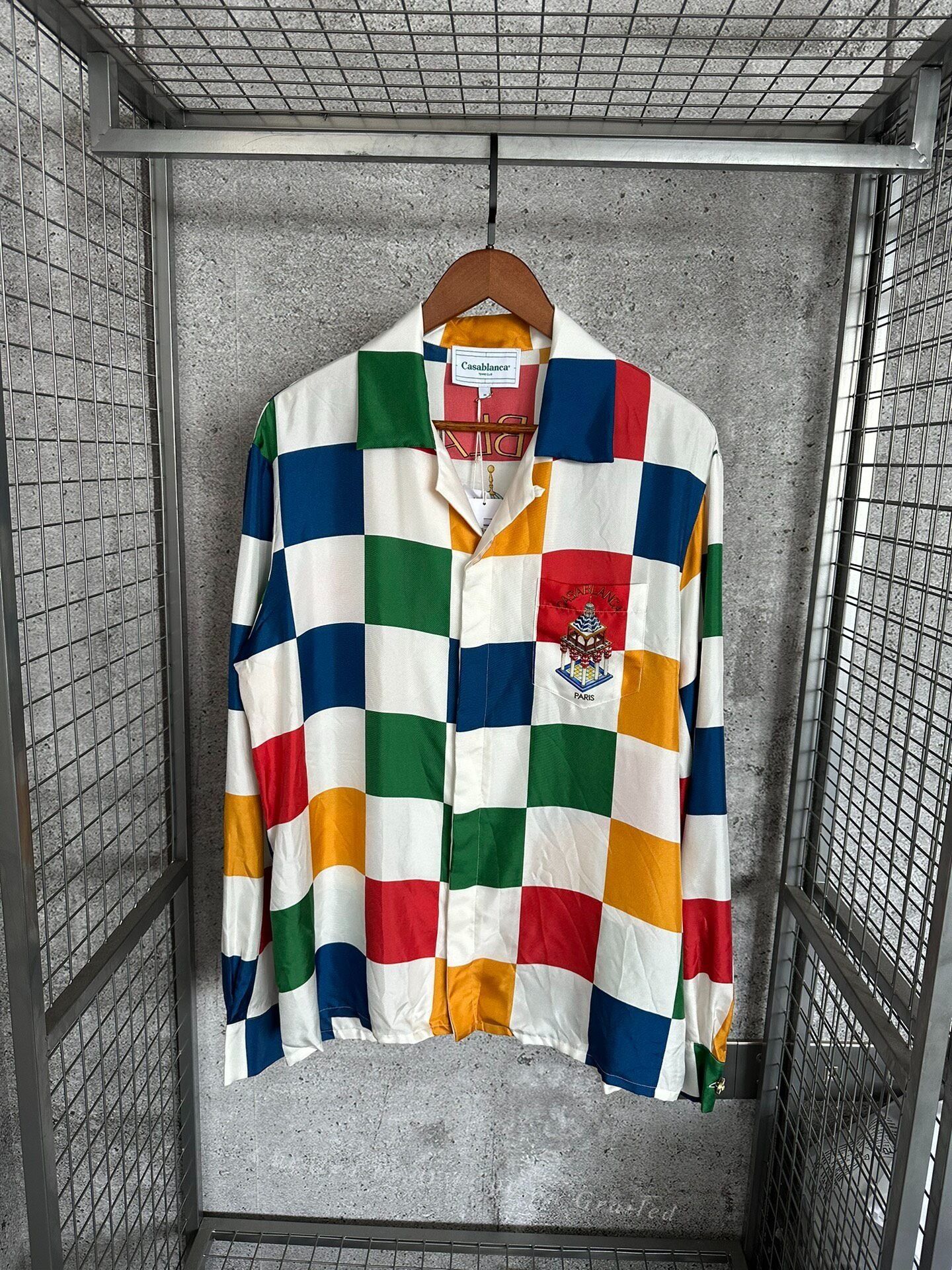 Casablanca CASABLANCA Silk Long-Sleeve Shirt Size US M / EU 48-50 / 2 - 1 Thumbnail