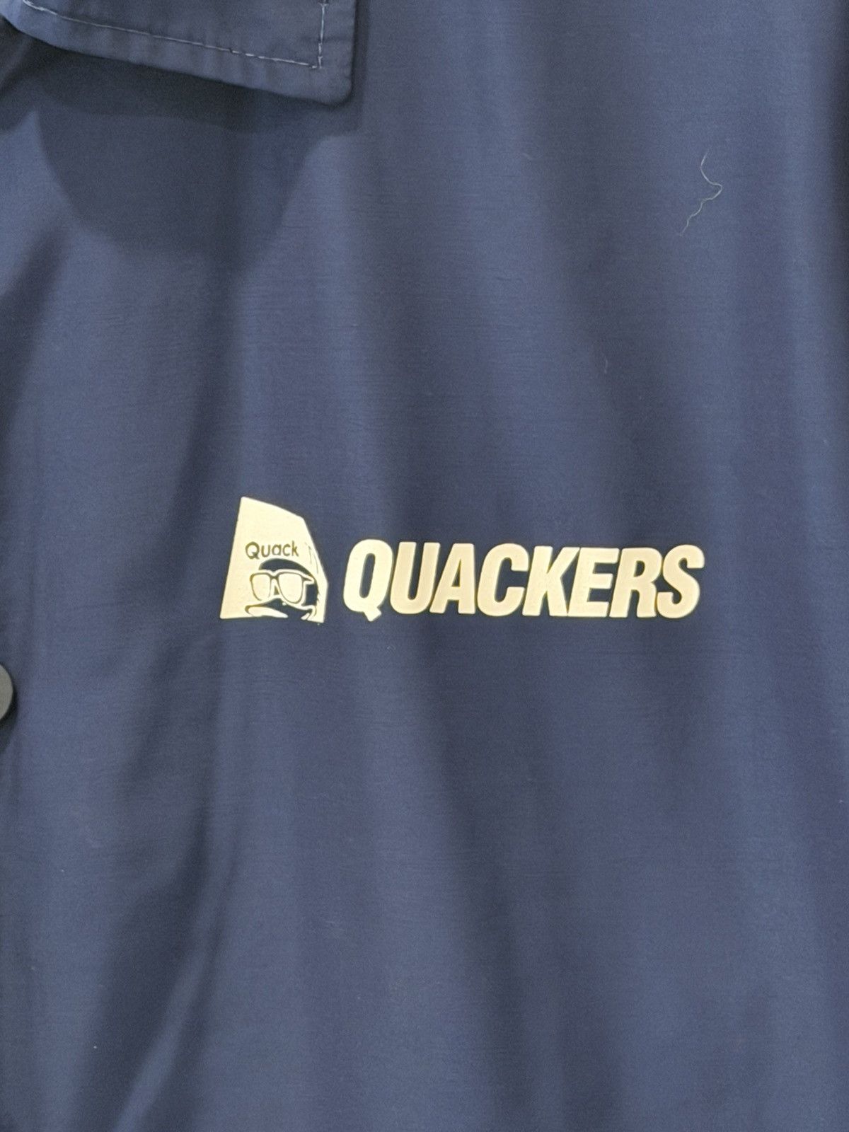 Japanese Brand B One Soul Japanese blue coach jacket Windbreaker QUACKERS! Size US M / EU 48-50 / 2 - 3 Thumbnail