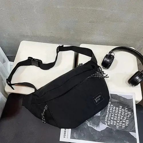 Other Black Hip Hop Belt Bag Size ONE SIZE - 4 Thumbnail