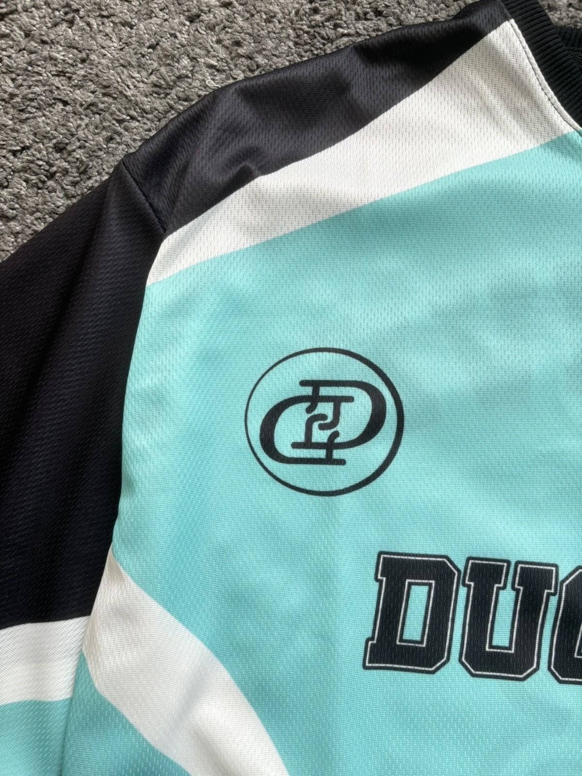 Japanese Brand Duckdive waveclub racing culture unisex blue black jersey Size US M / EU 48-50 / 2 - 10 Thumbnail