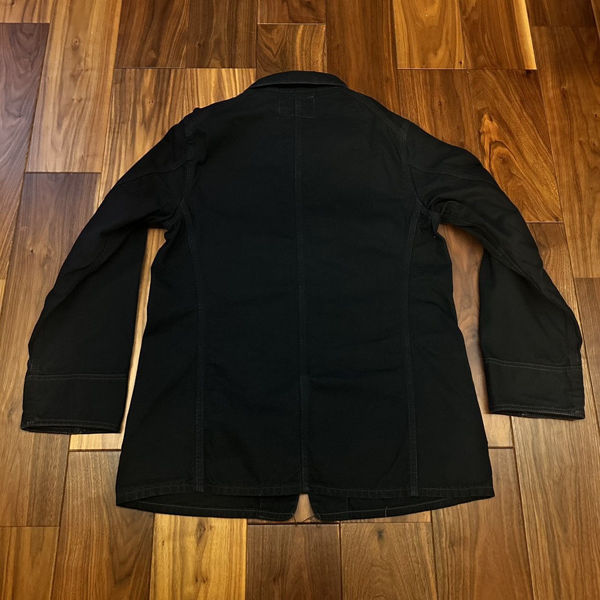 Japanese Brand × The Real McCoy's JOE McCOY 8HOUR UNION BLACK DENIM COVERALL Size 40 Japan Size US L / EU 52-54 / 3 - 2 Thumbnail