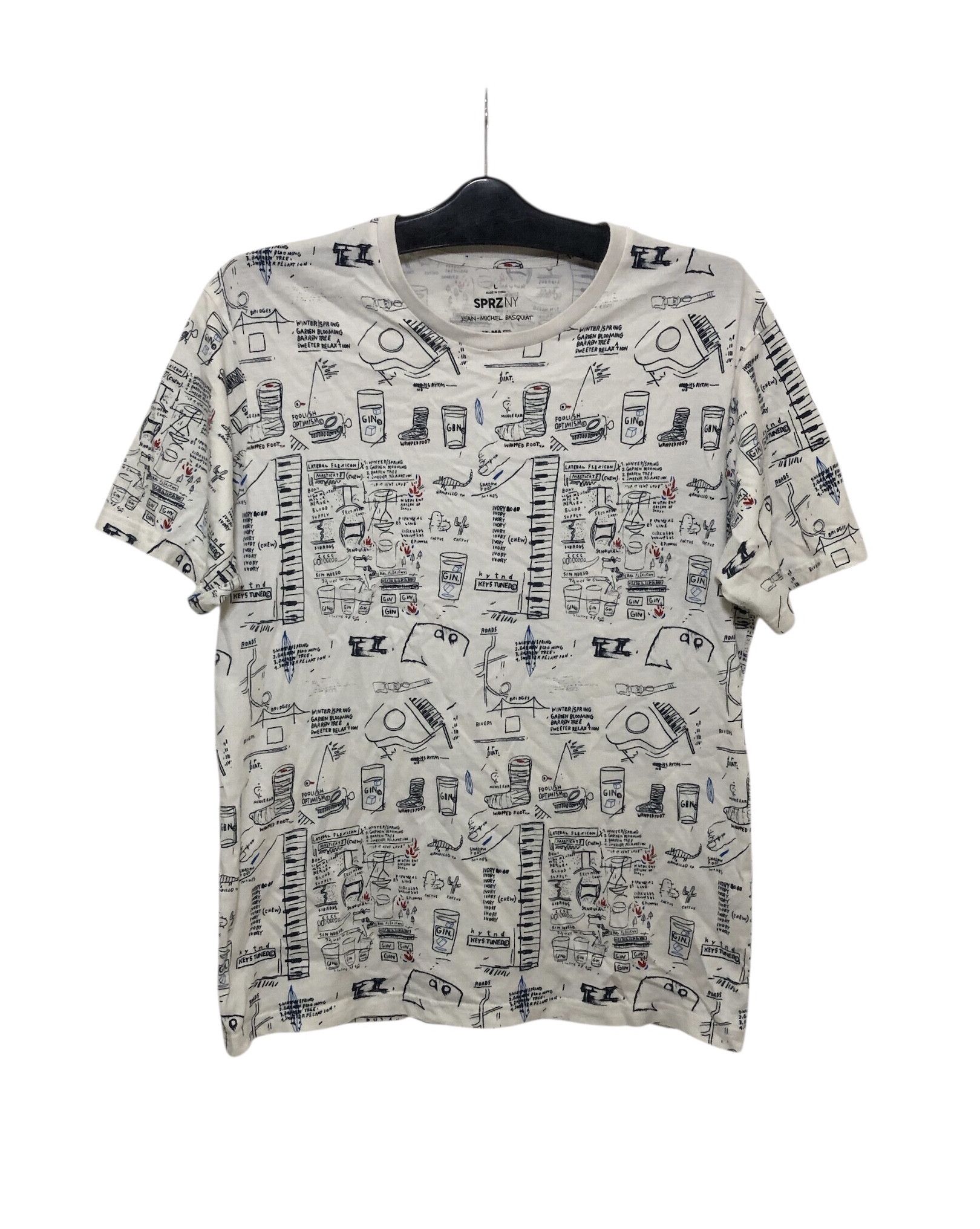 Jean-Michel Basquiat × Uniqlo Modern Art Jean Michel Basquiat x Uniqlo T-shirts Size US M / EU 48-50 / 2 - 1 Thumbnail