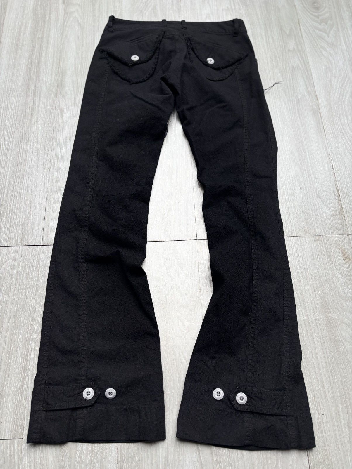 Japanese Brand lace up flare pants Size US 26 / EU 42 - 5 Thumbnail