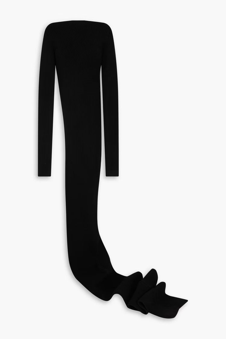 Rick Owens o1y0126 Sweater in Black Size XS / US 0-2 / IT 36-38 - 1 Thumbnail