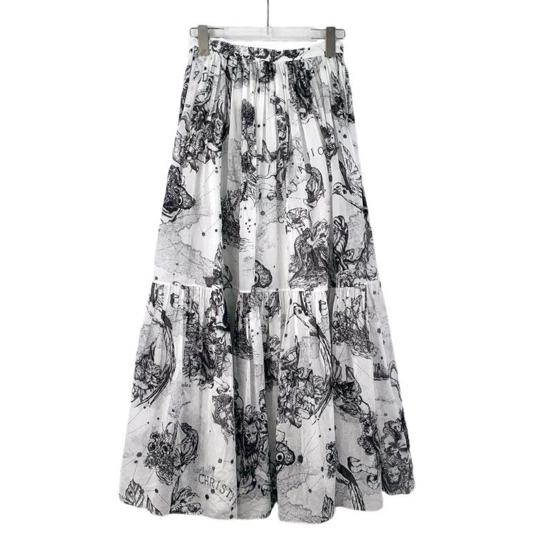 Dior Dior Constellation Series Color-matched Butterfly Flower P Size 24" / US 00 / IT 34 - 1 Thumbnail