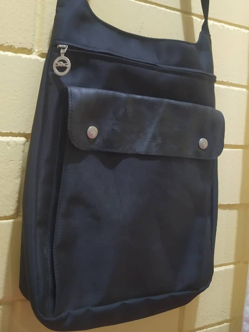 Longchamp Vintage Longchamp sling bag black Nylon Size ONE SIZE - 3 Thumbnail