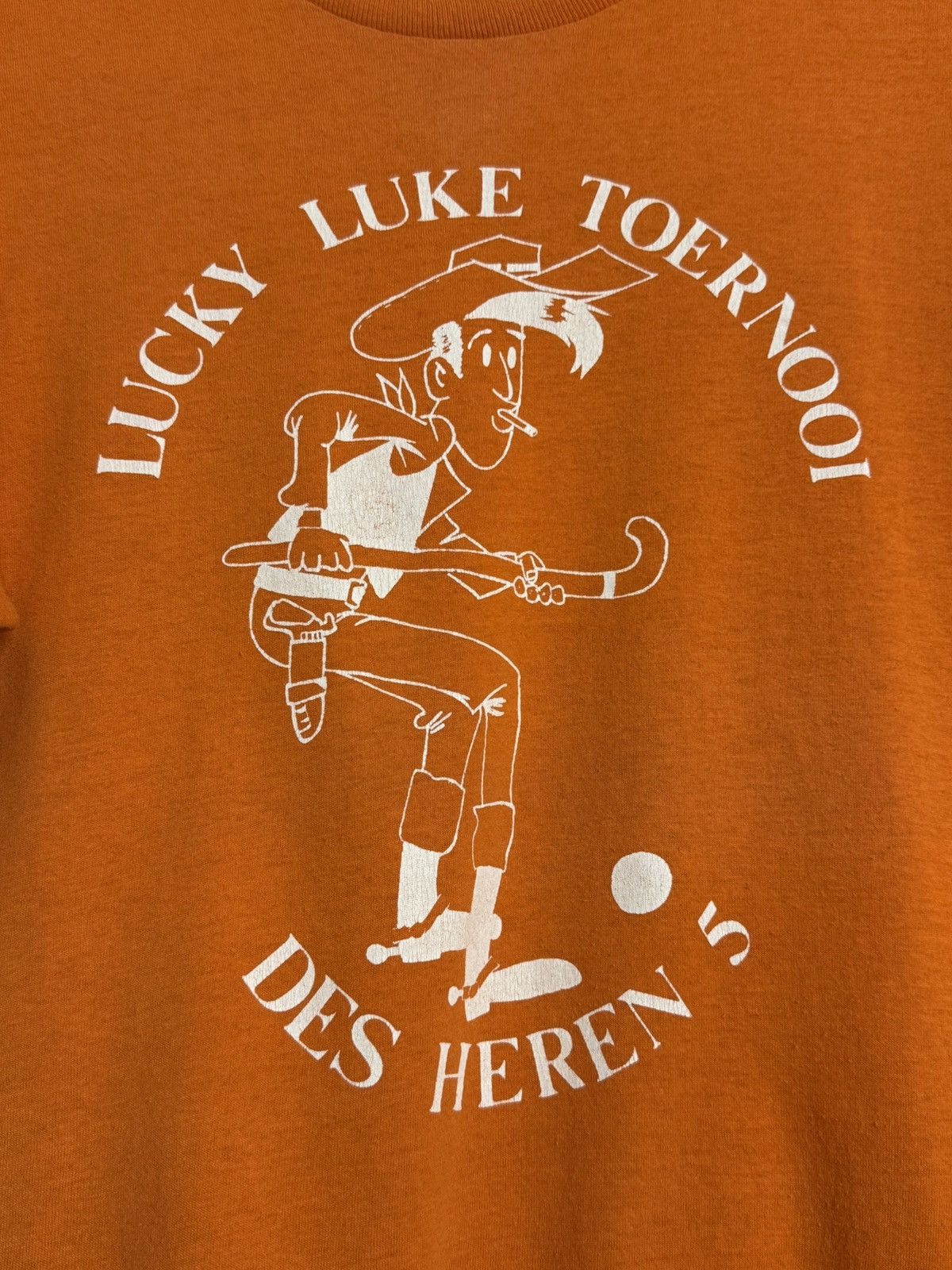 Other Vintage 1990s Lucky Luke Hockey Tournament Promo tshirt szXL Size US XL / EU 56 / 4 - 3 Thumbnail
