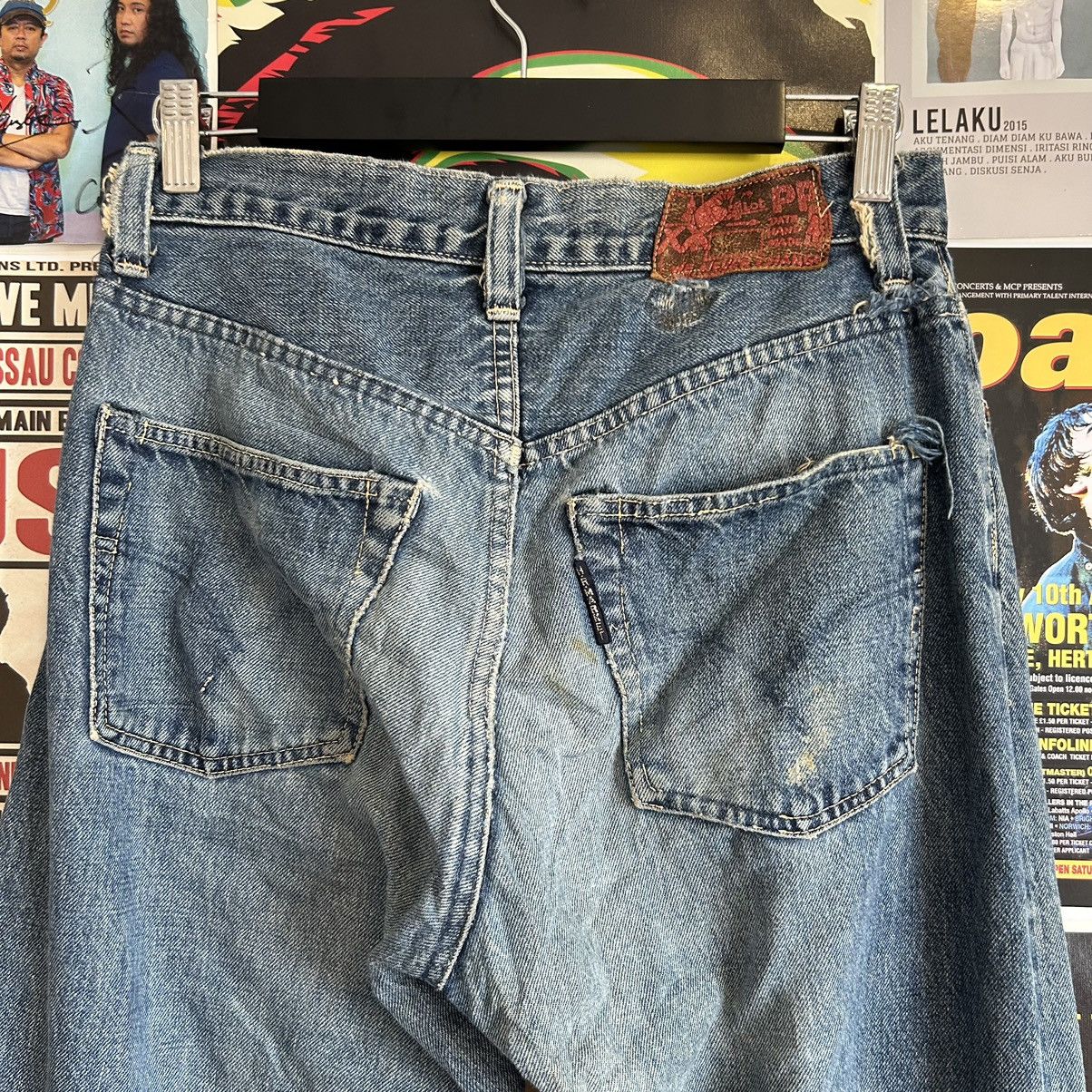 Vintage Vintage Iron HR Market Selvedge Distressed Denim Size US 30 / EU 46 - 10 Thumbnail