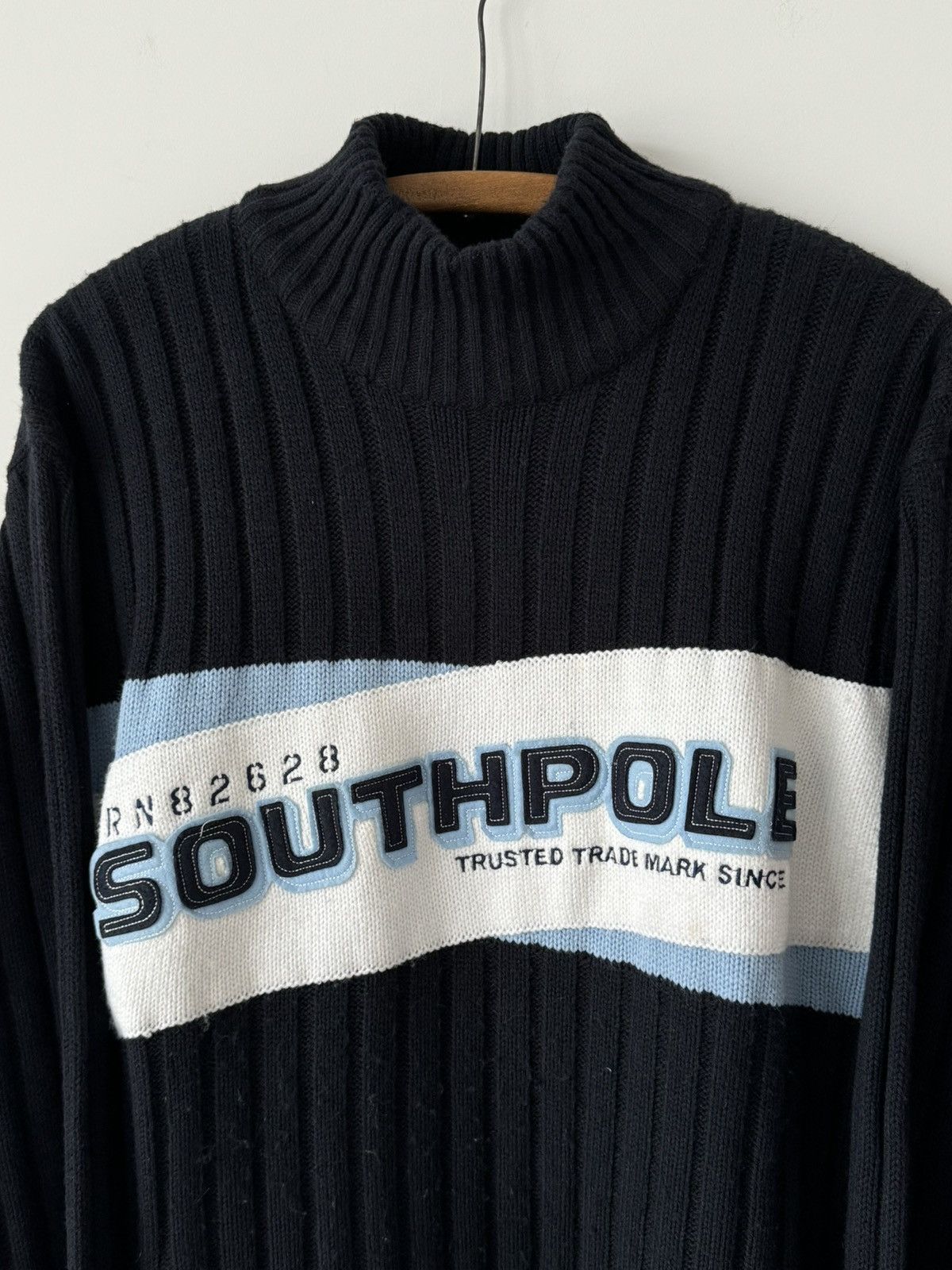 JNCO × Southpole × Vintage Vintage Y2K Southpole Baggy Acrylic Sweater Size US L / EU 52-54 / 3 - 3 Thumbnail
