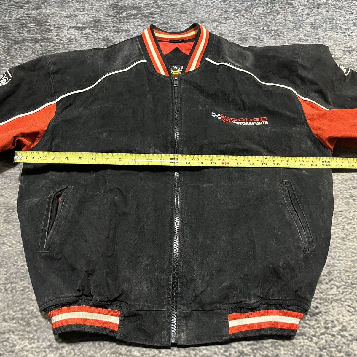 Vintage VINTAGE 90s DODGE MOTORSPORTS RACING SUEDE JACKET MEDIUM Size US M / EU 48-50 / 2 - 15 Thumbnail