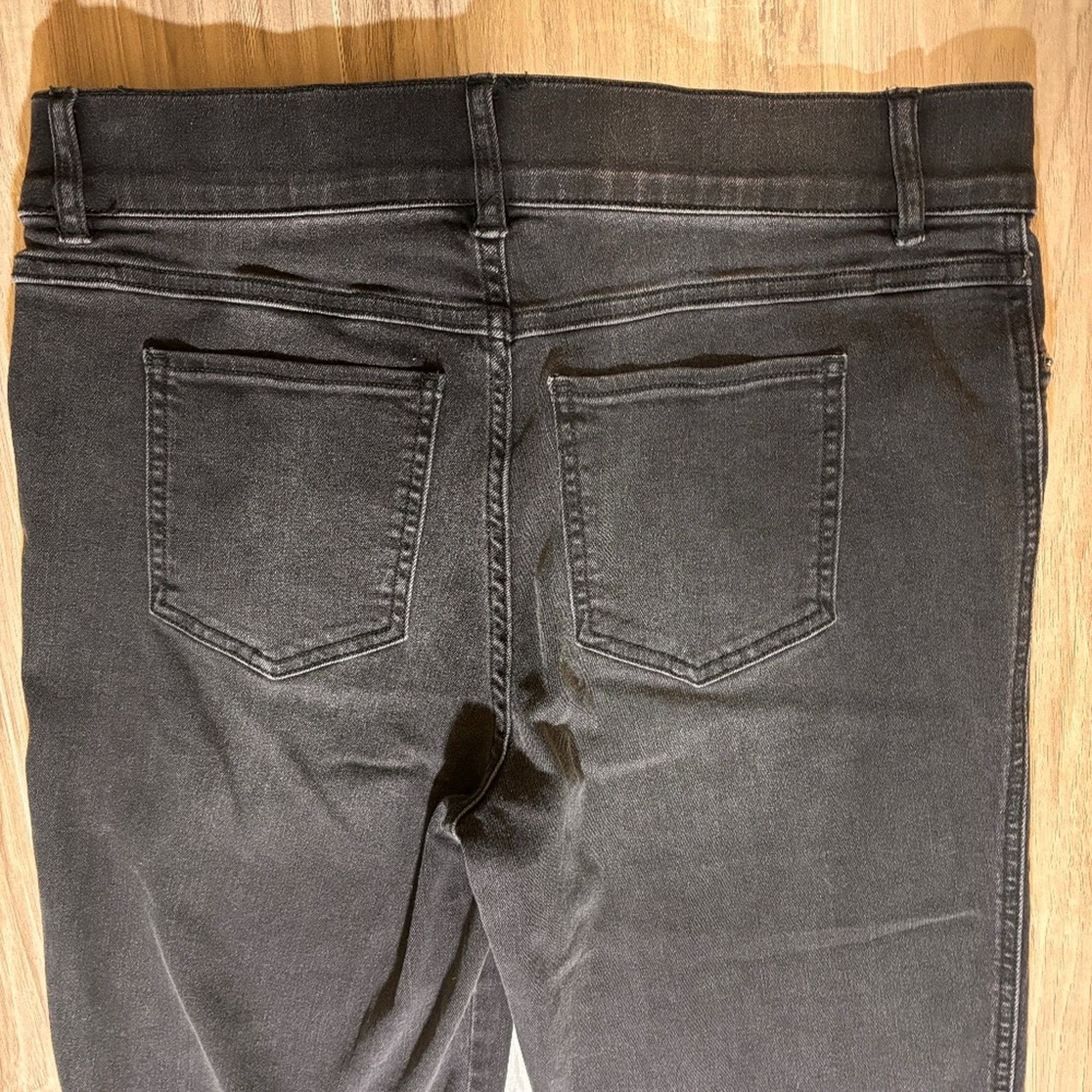 Spanx NWT Spanx Women's Straight Leg Pull On Jeans - Large Size 38" / US 16 / IT 52 - 7 Thumbnail