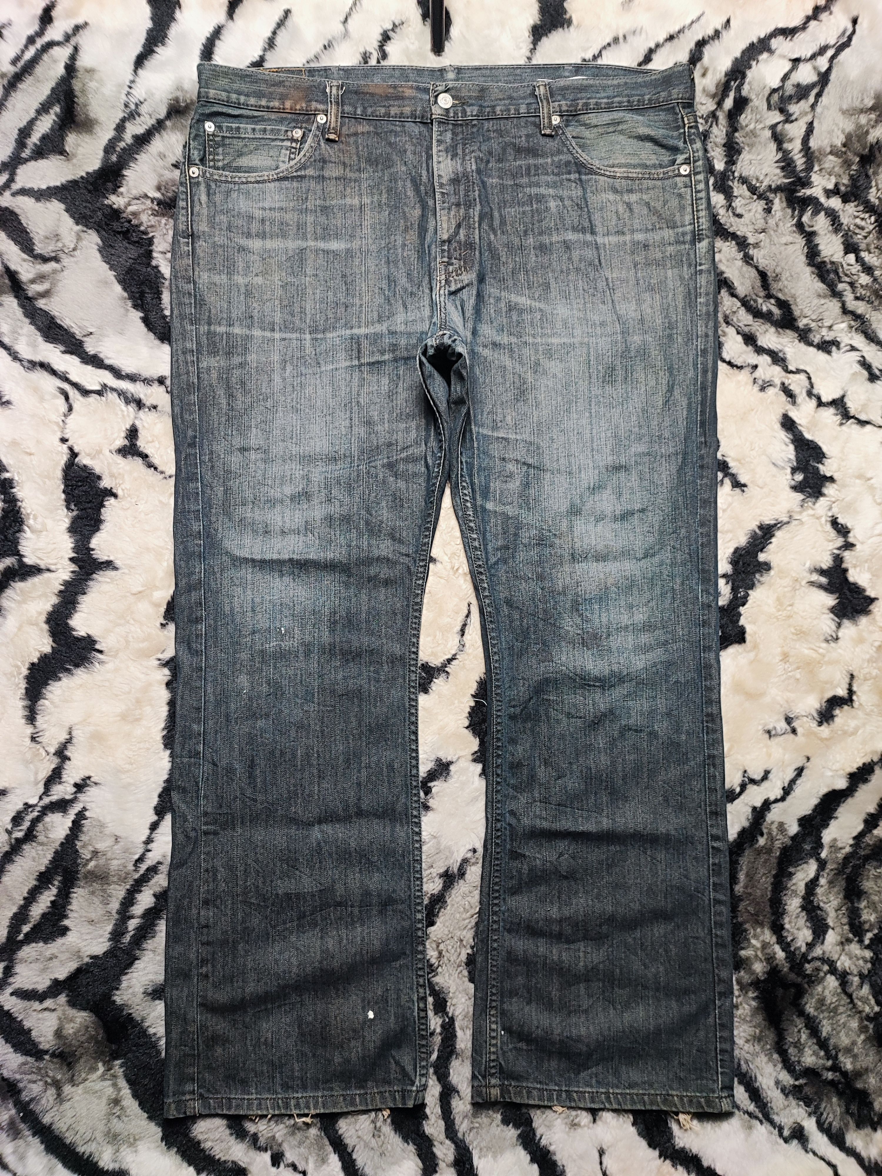 Levi's Vintage Levis 527 Slim Flared Bootcut Y2K SKATE 41x30 Size US 41 - 2 Thumbnail