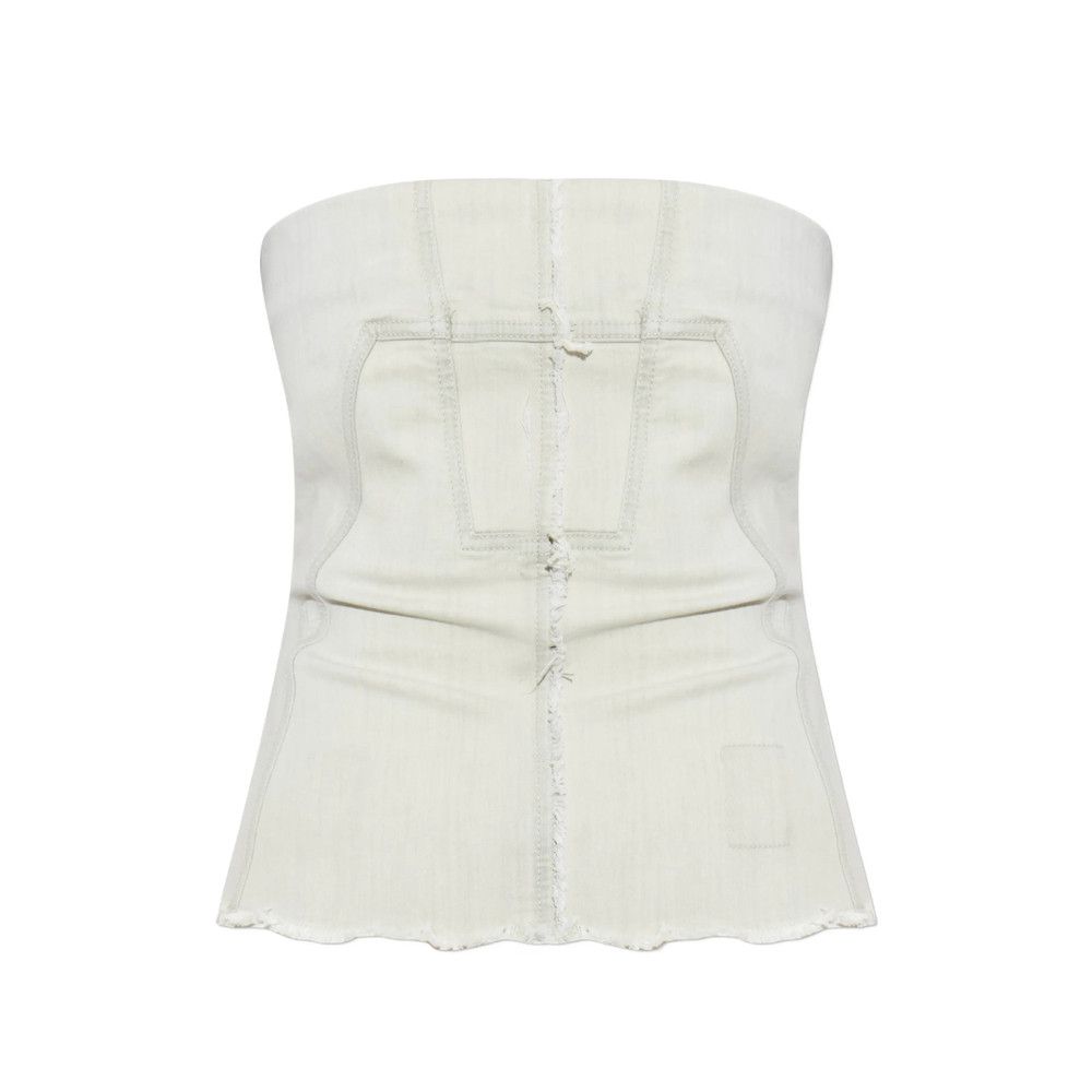 Rick Owens Drkshdw Rick Owens Drkshdw NEUTRALS Tops - Vests & Tank Tops Size S / US 4 / IT 40 - 1 Thumbnail