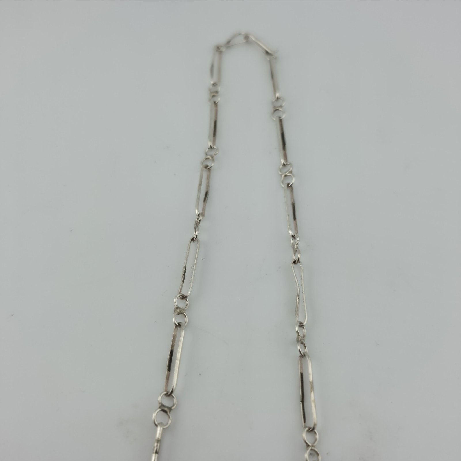 Other EDDAKIE Sterling Turquoise Necklace Native American 14” Zuni Size ONE SIZE - 6 Thumbnail