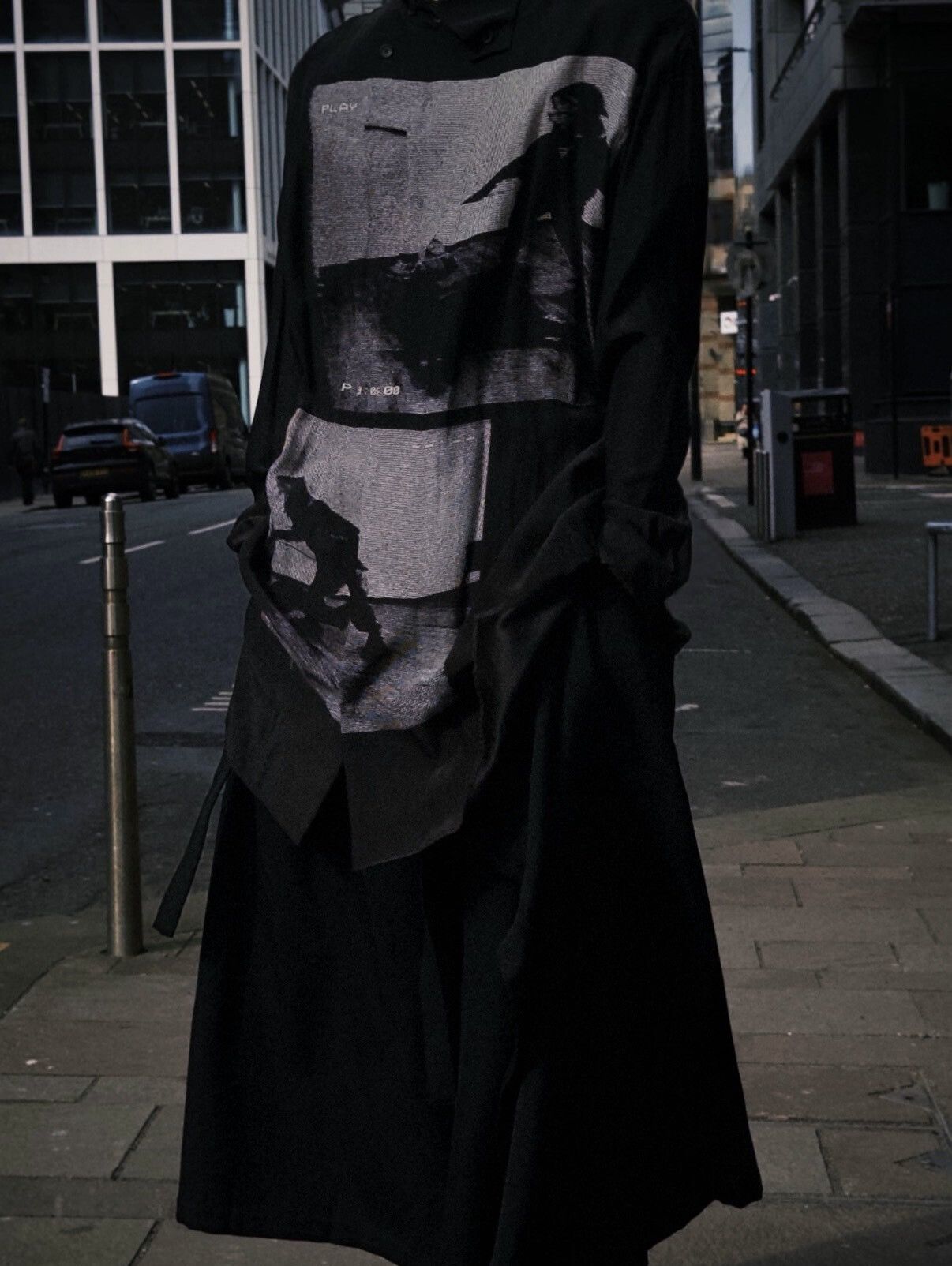 Yohji Yamamoto Yohji Yamamoto 22SS Movie Print Silk Shirt Size US M / EU 48-50 / 2 - 6 Thumbnail
